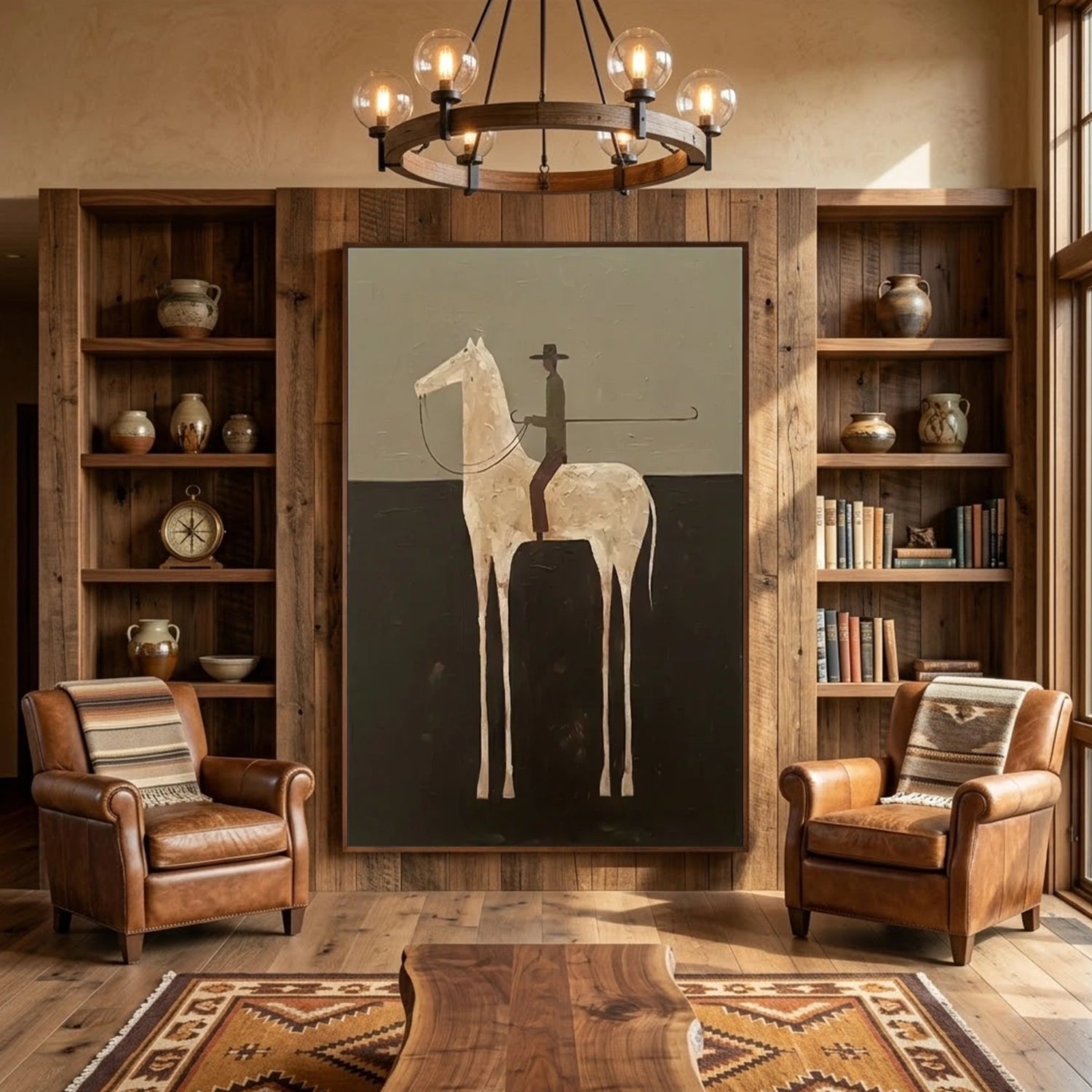 Vintage Americana Art | Midnight Rider