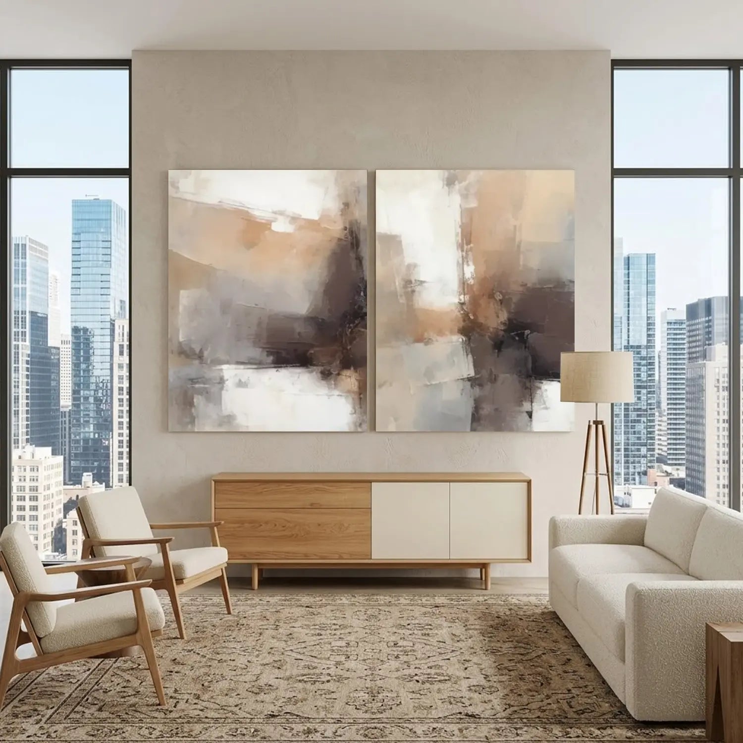 Abstract Painting Set of 2