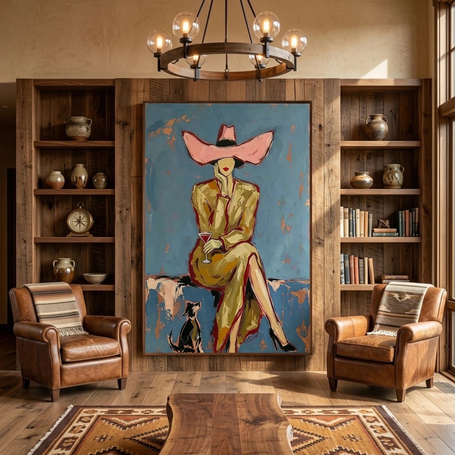 Vintage Americana Art | Velvet Interlude