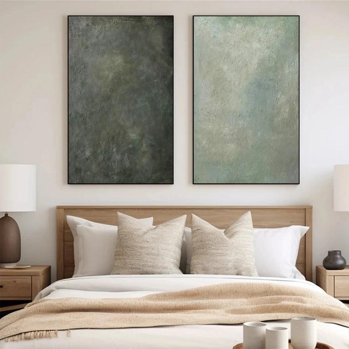 Minimalist Canvas Art Set of 2 #MW019