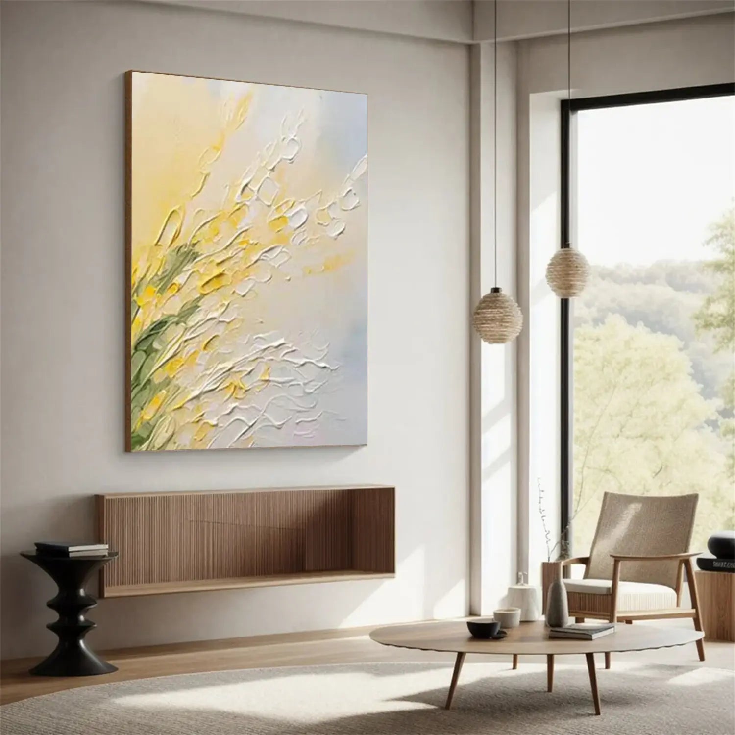 Abstract Textured Wall Art #AW160