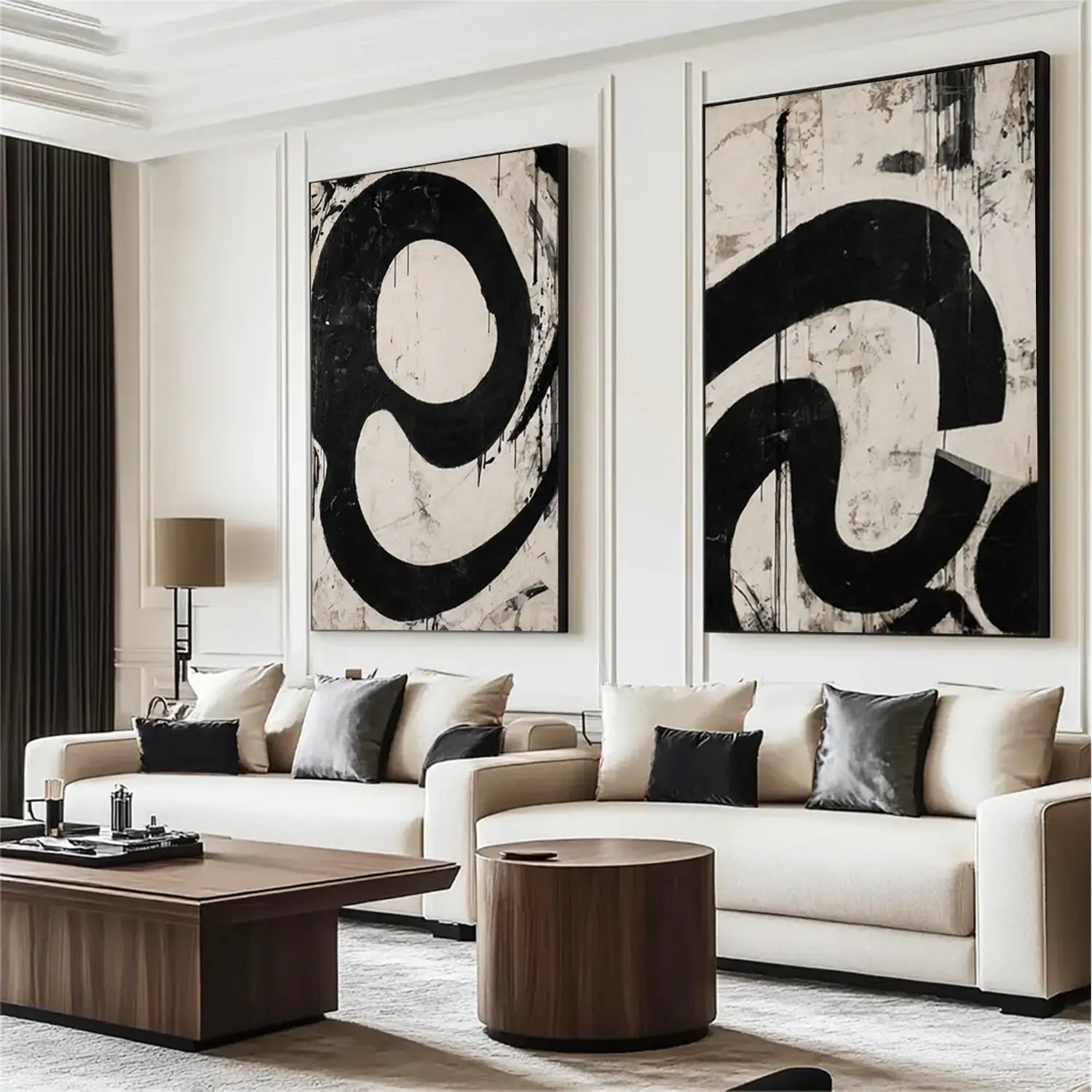 Wabi Sabi Canvas Art Set of 2 #WS018
