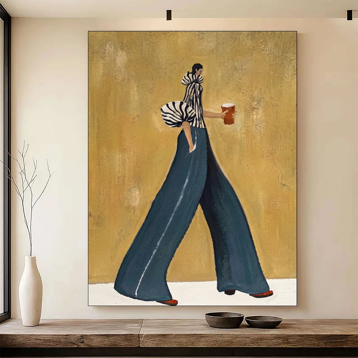 Vintage Americana Art Retro Modern #VA106