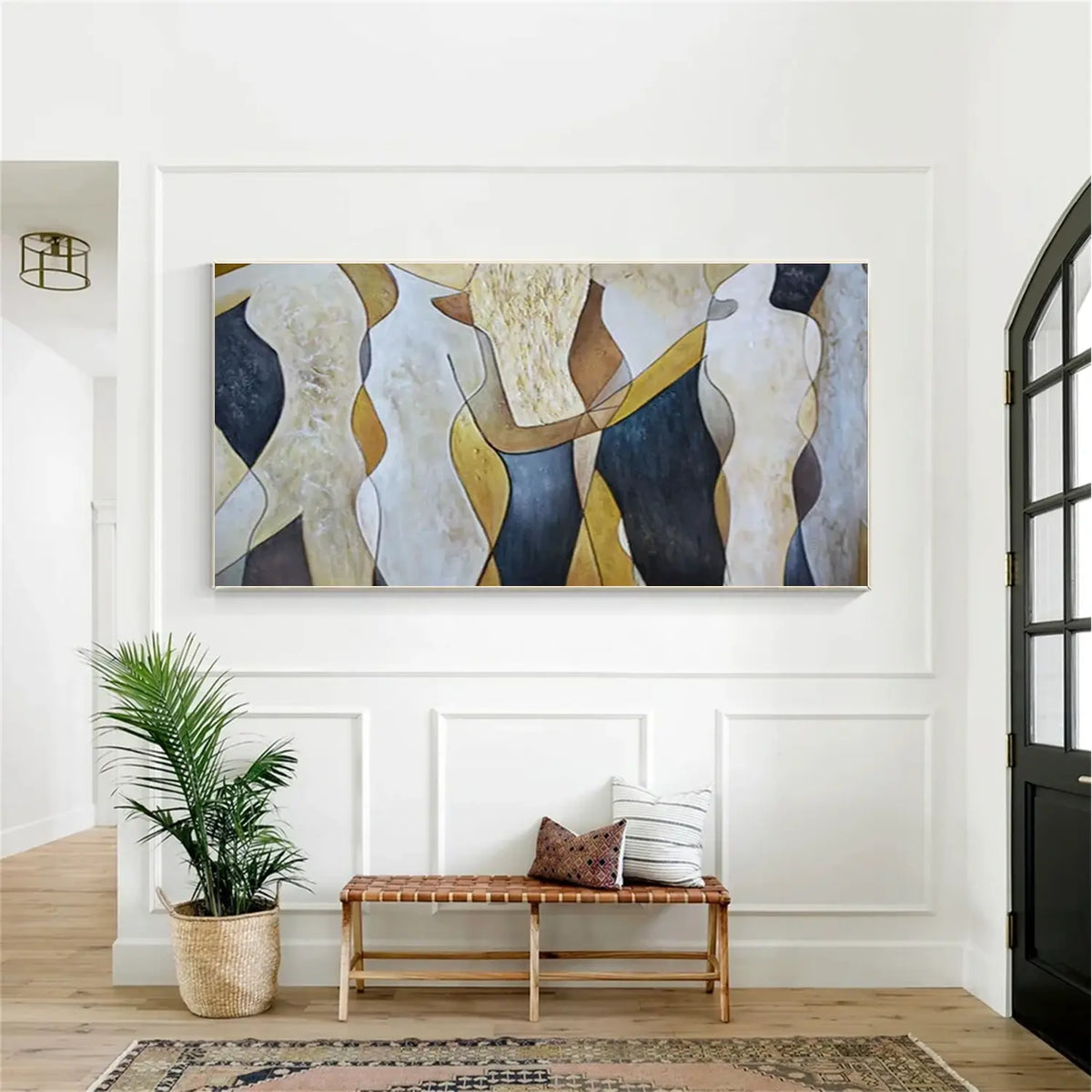 Abstract People Canvas Art #AW182