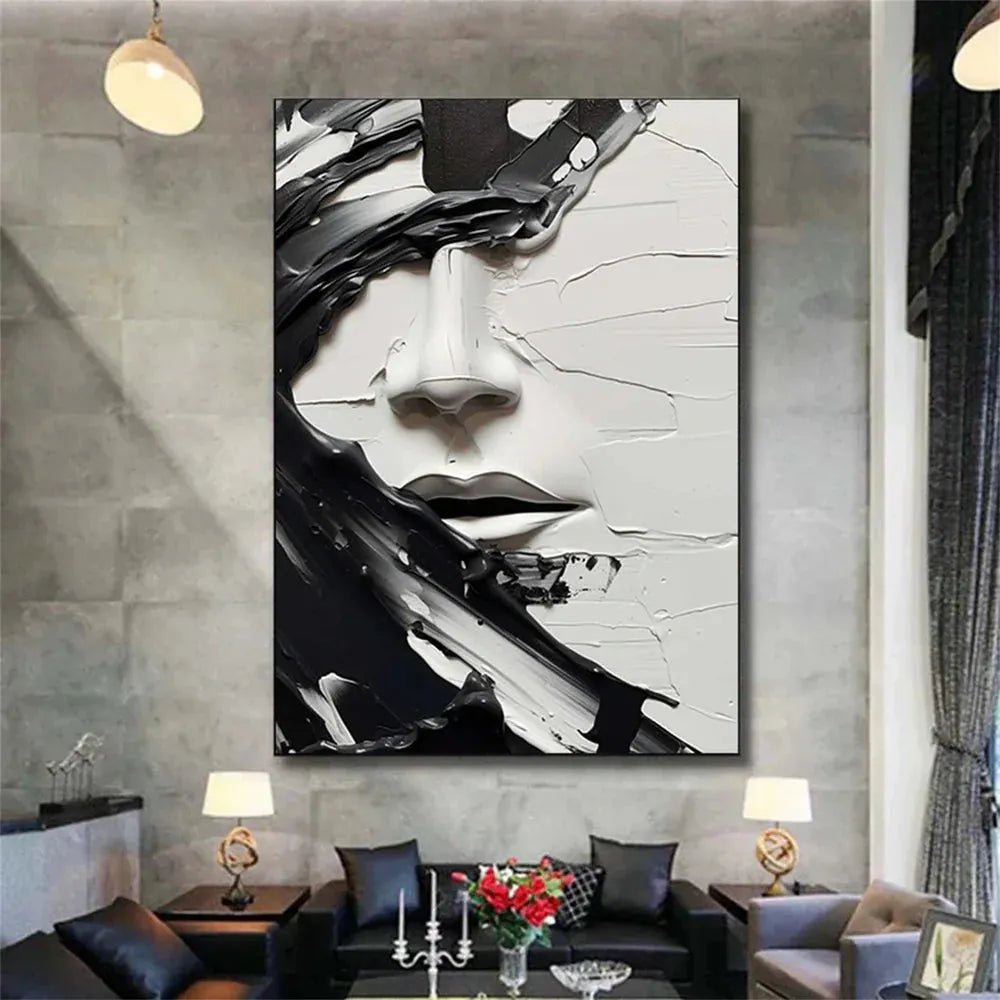 Abstract People Canvas Art #AE011