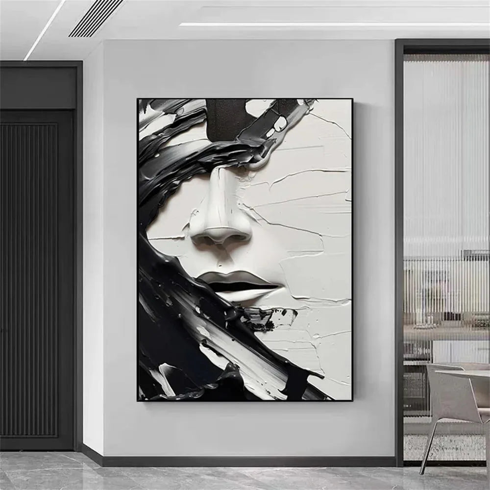 Abstract People Canvas Art #AE011