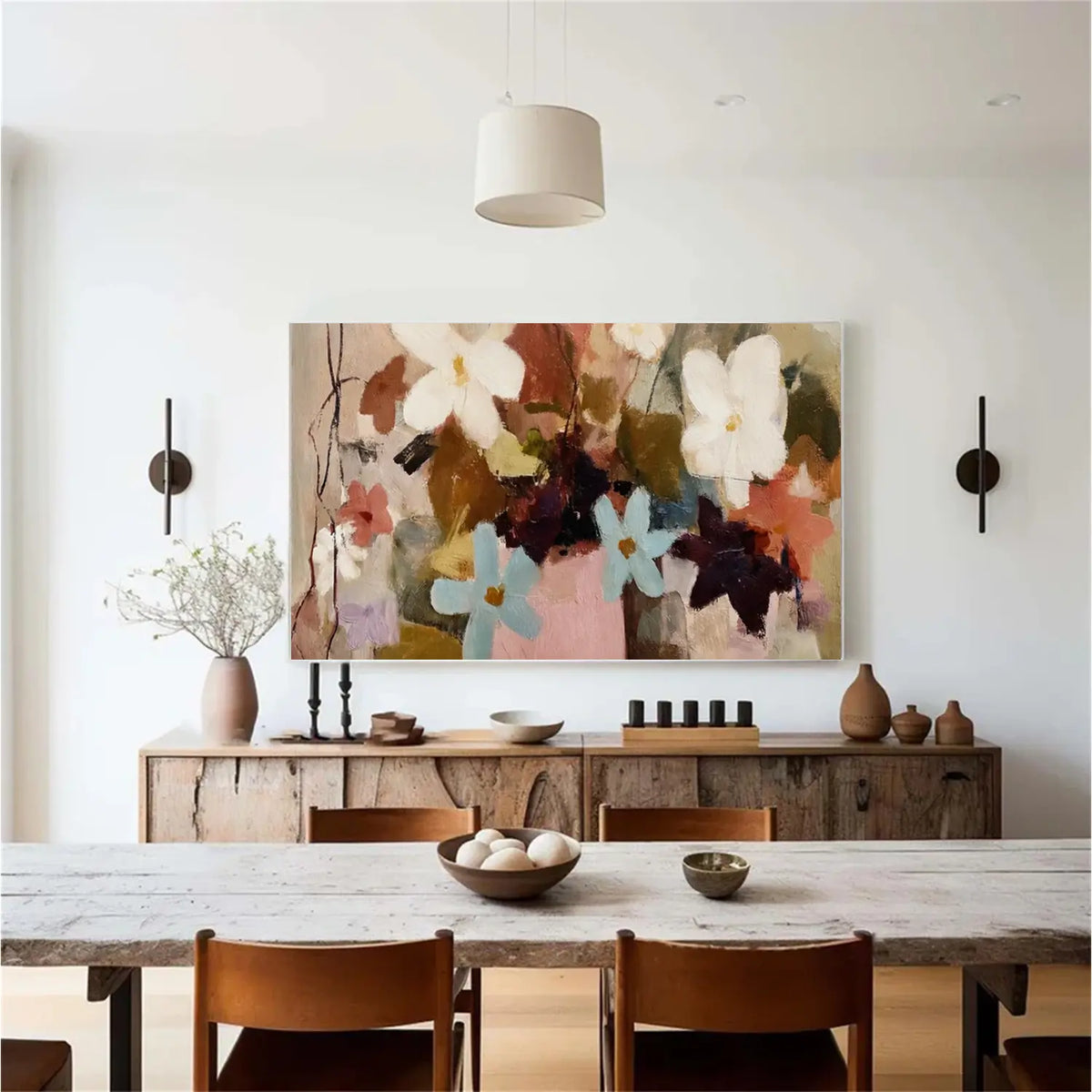 Flower Abstract Wall Art #FT041