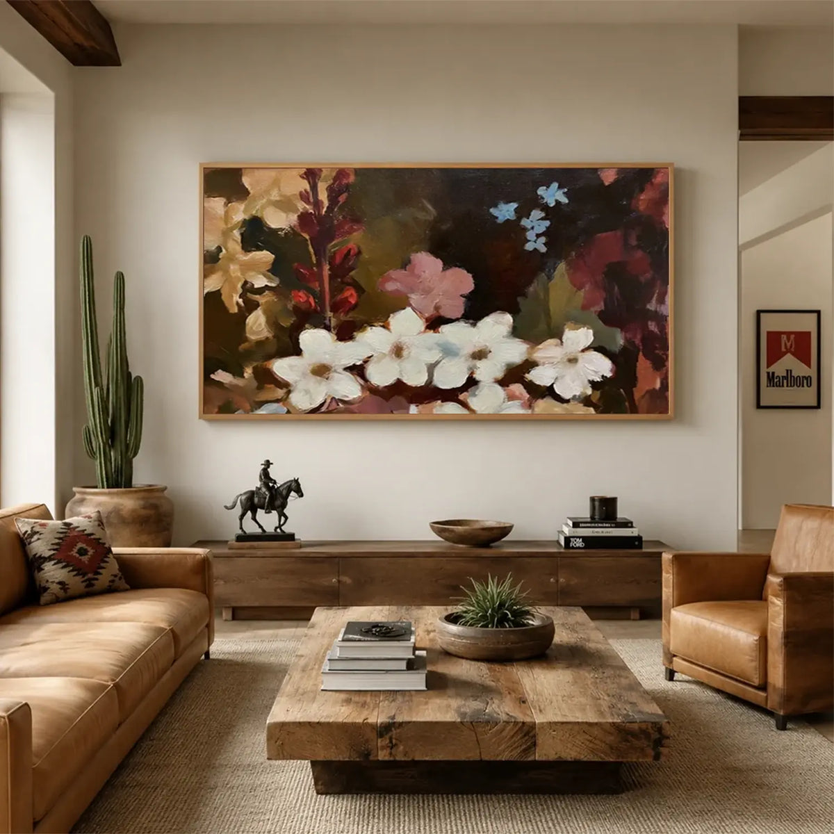 Flower Abstract Wall Art #FT043