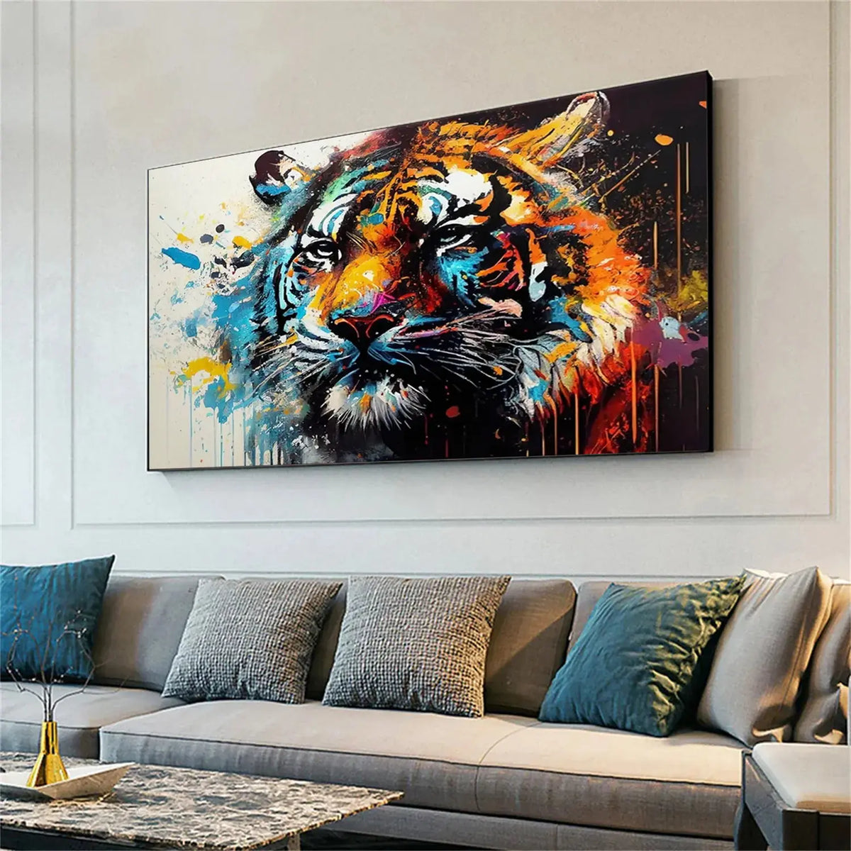 Animal Canvas Art Painting #AA030