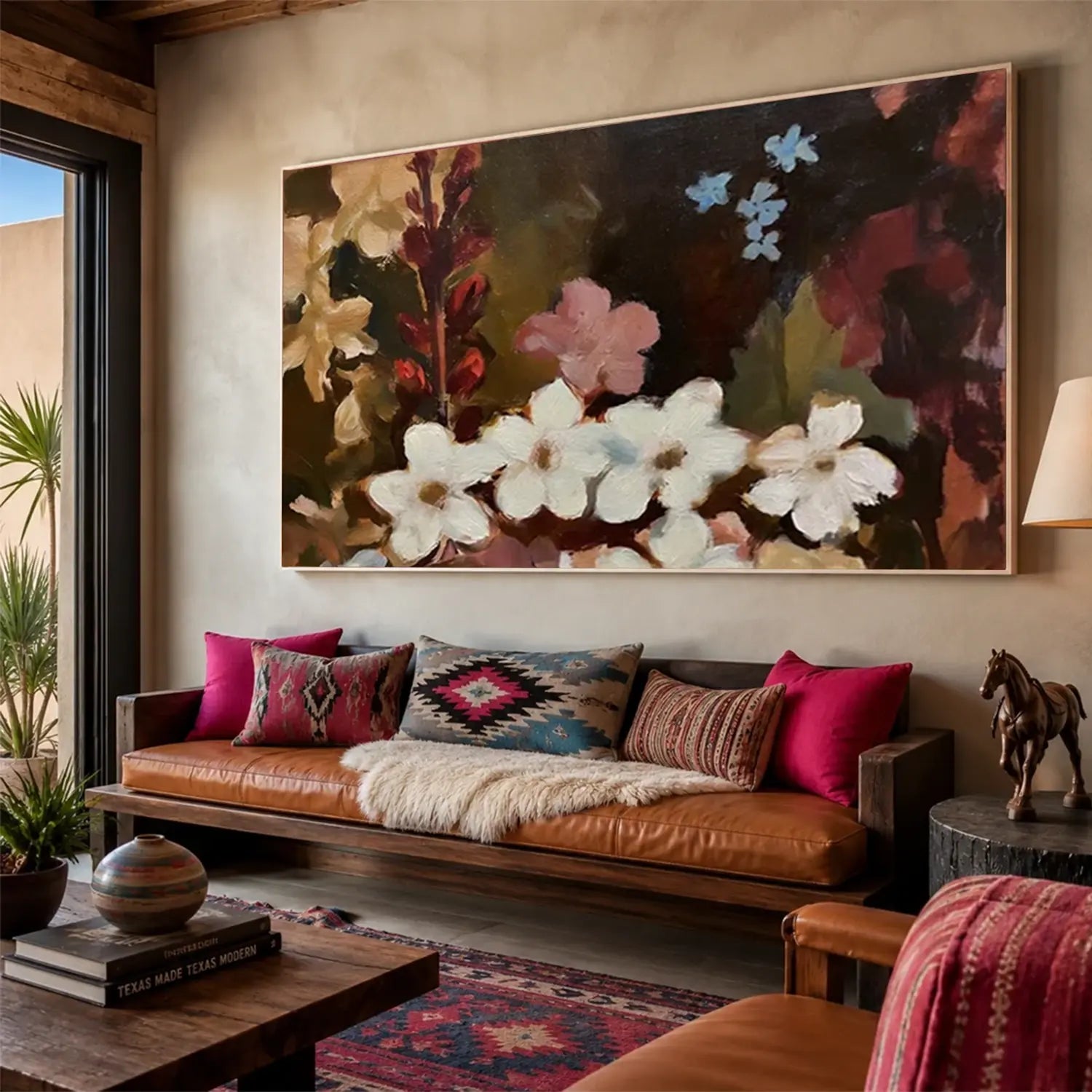 Flower Abstract Wall Art #FT043