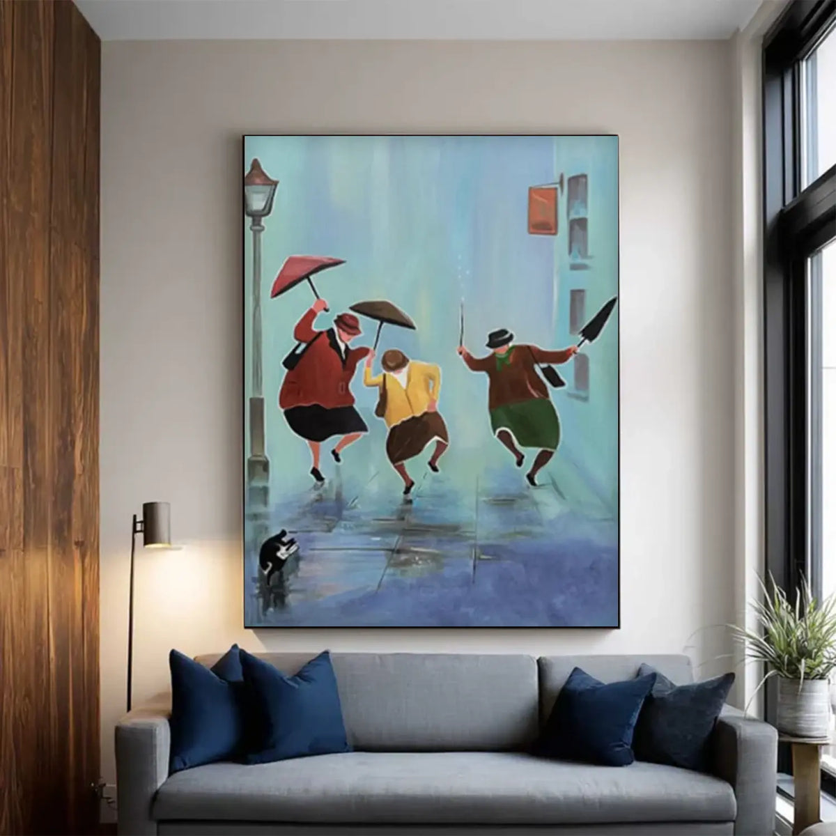 Abstract Portrait Canvas Art #AW157