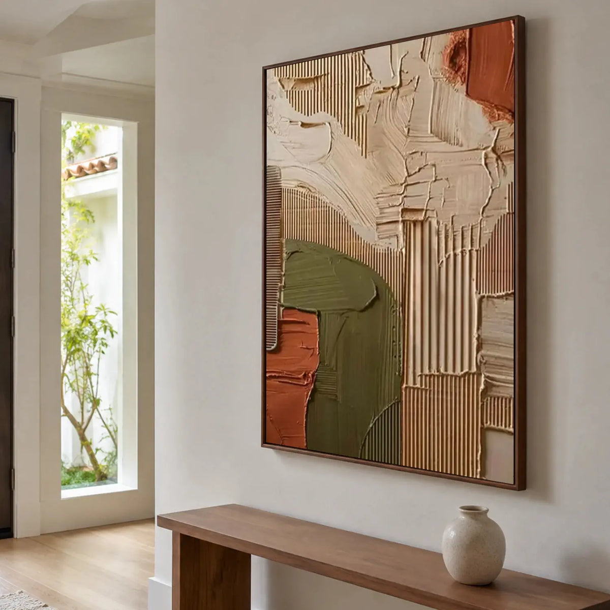 Abstract Textured Wall Art #AW188