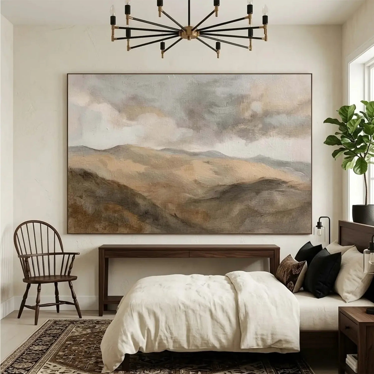 Minimalist Mountain Canvas Art #MM032