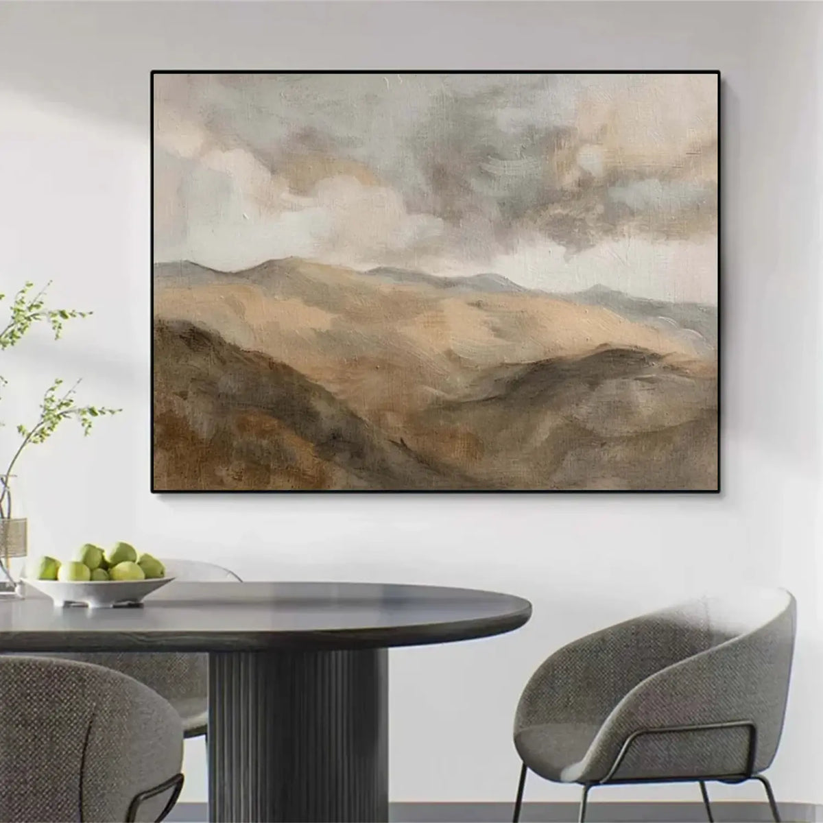 Minimalist Mountain Canvas Art #MM032
