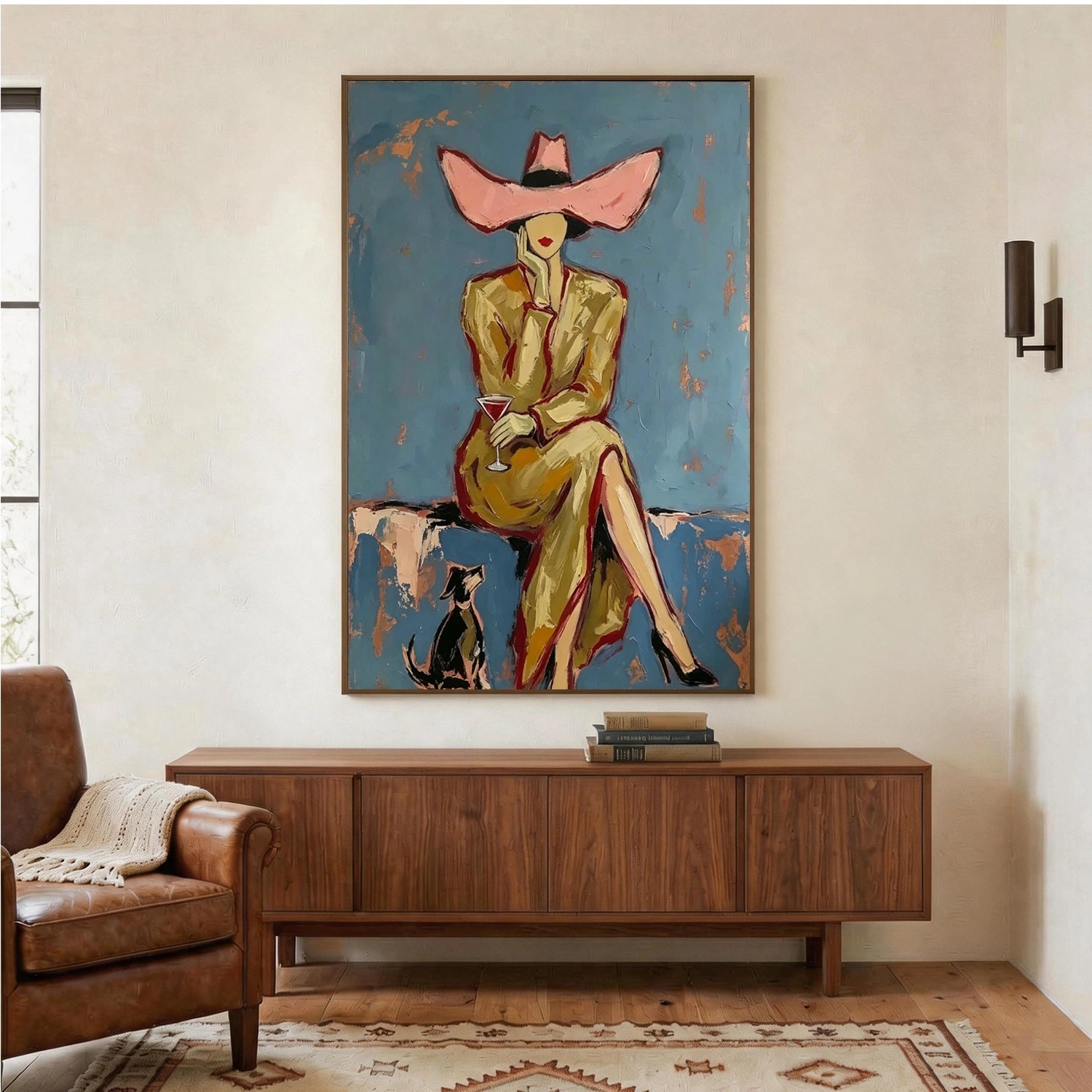 Vintage Americana Art | Velvet Interlude