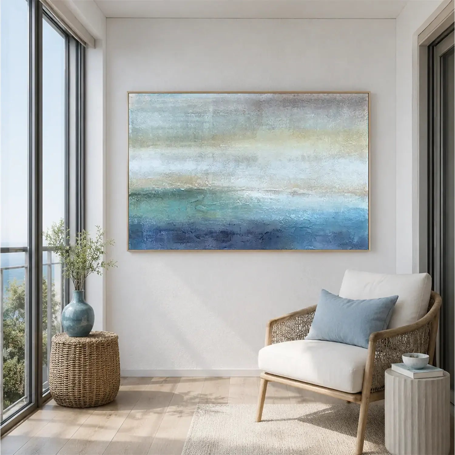 Colorful Abstract Painting Canvas #AW162