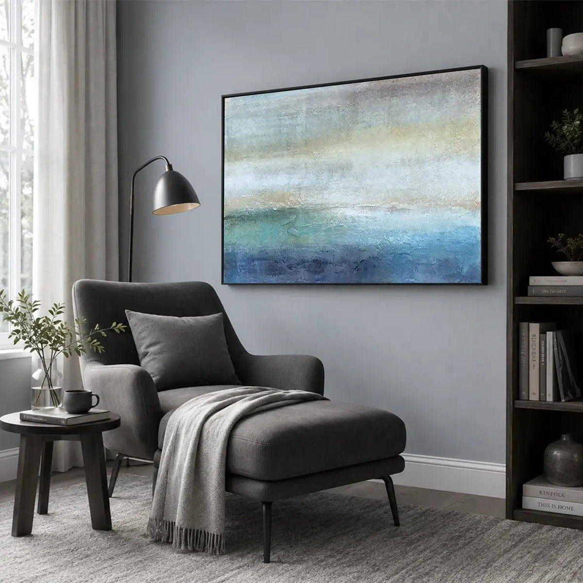 Colorful Abstract Painting Canvas #AW162