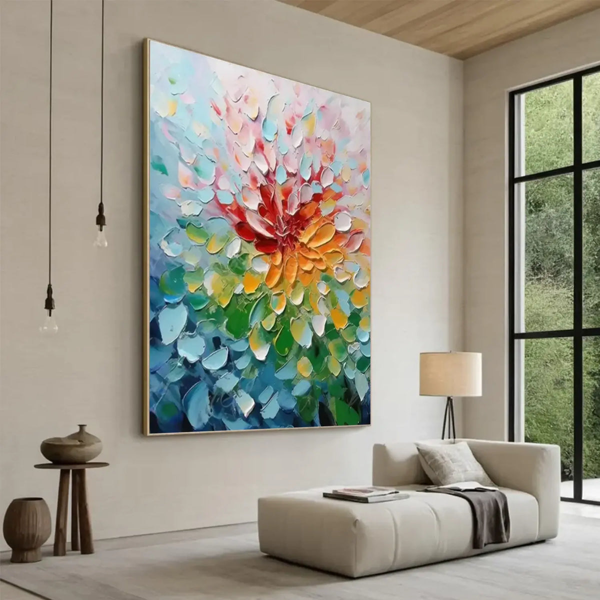 Colorful Textured Wall Art #AW177