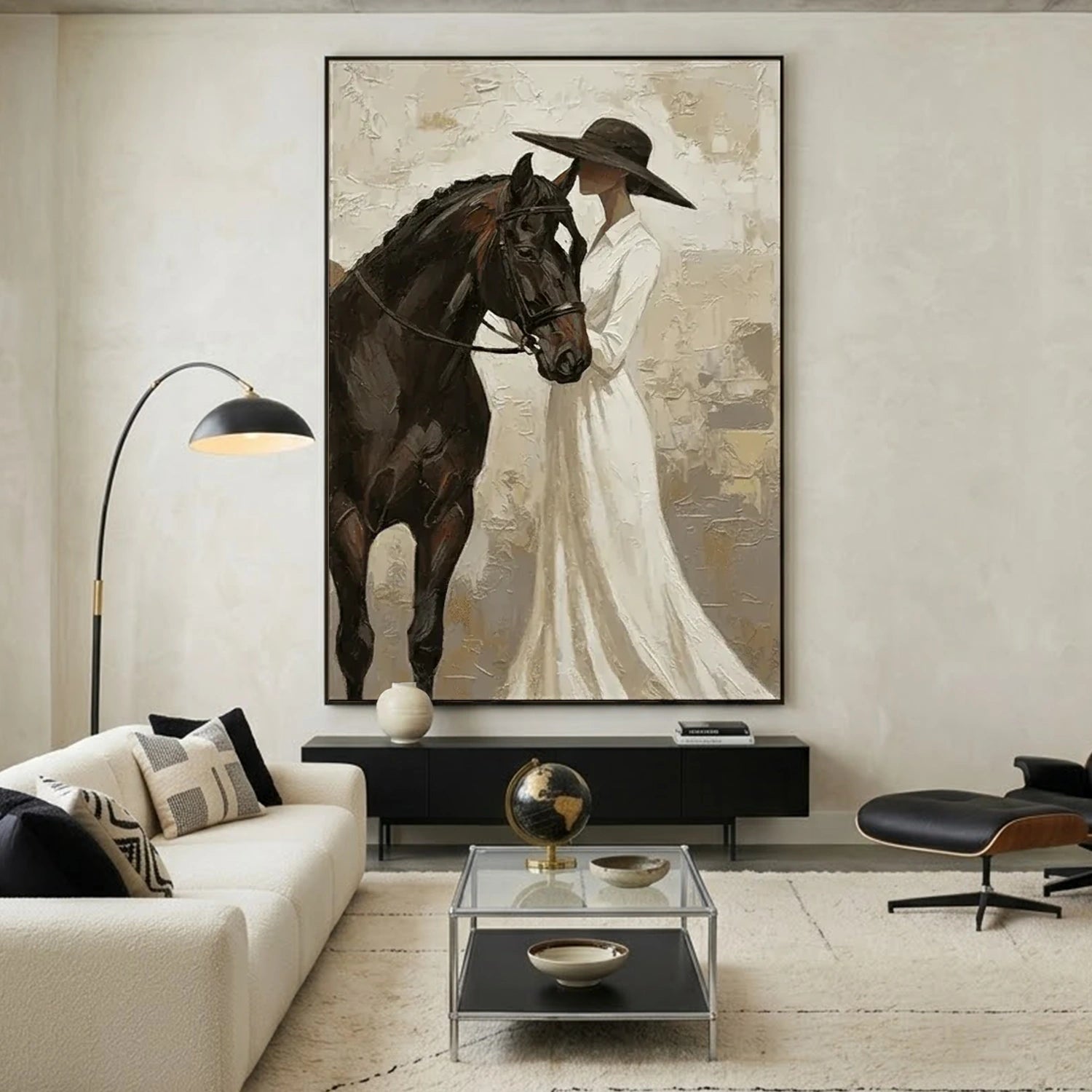 Vintage Americana Art | Veiled Grace