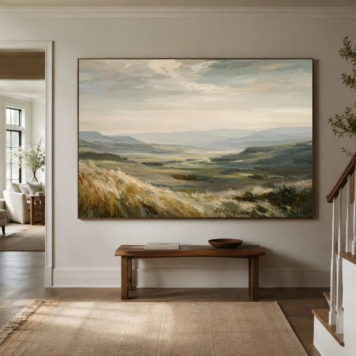 Minimalist Mountain Canvas Art #MM031
