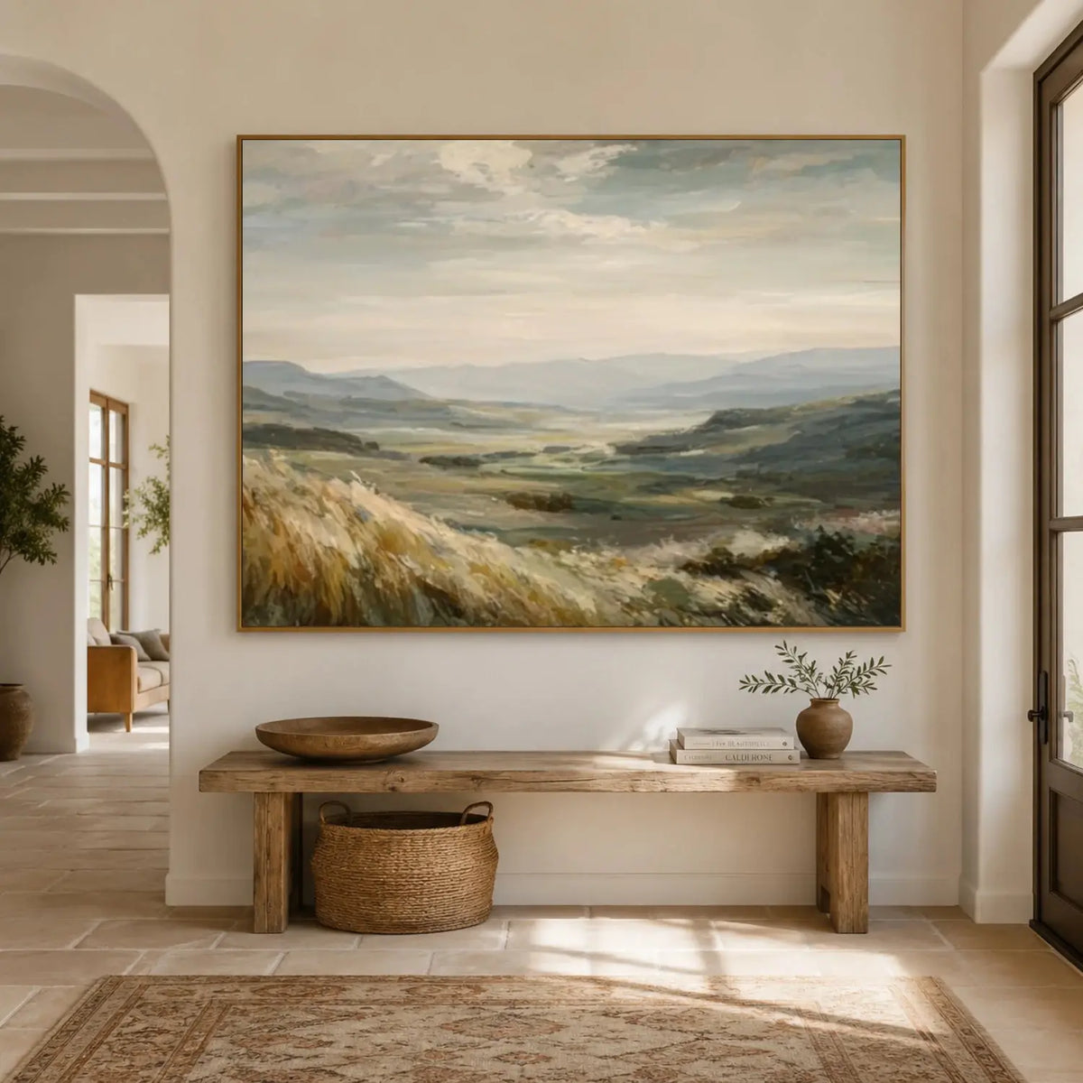 Minimalist Mountain Canvas Art #MM031