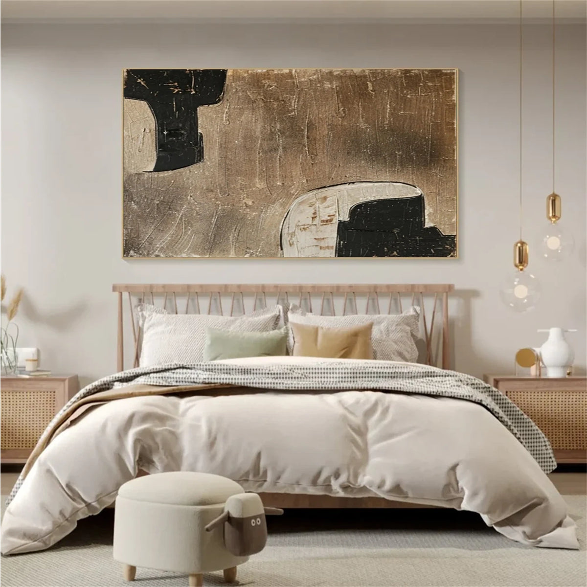 Abstract Wabi Sabi Wall Art #WS073