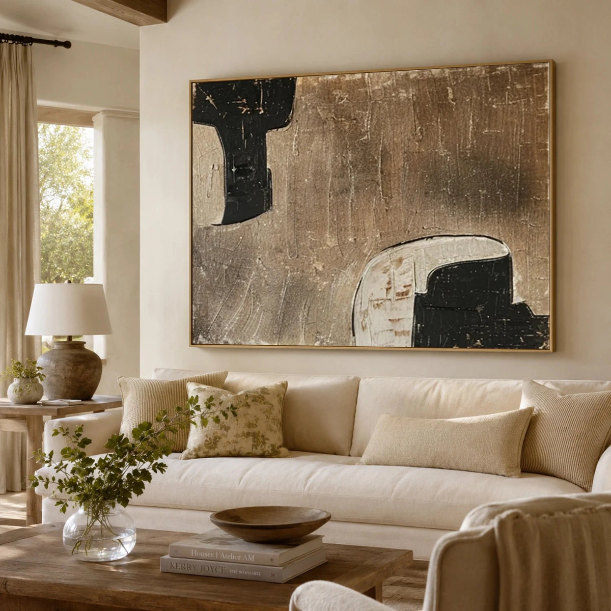 Abstract Wabi Sabi Wall Art #WS073