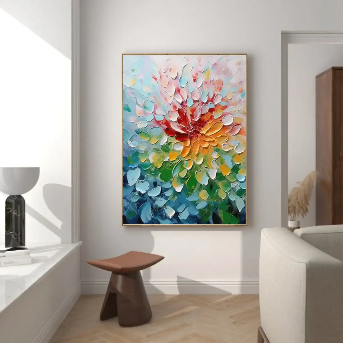 Colorful Textured Wall Art #AW177