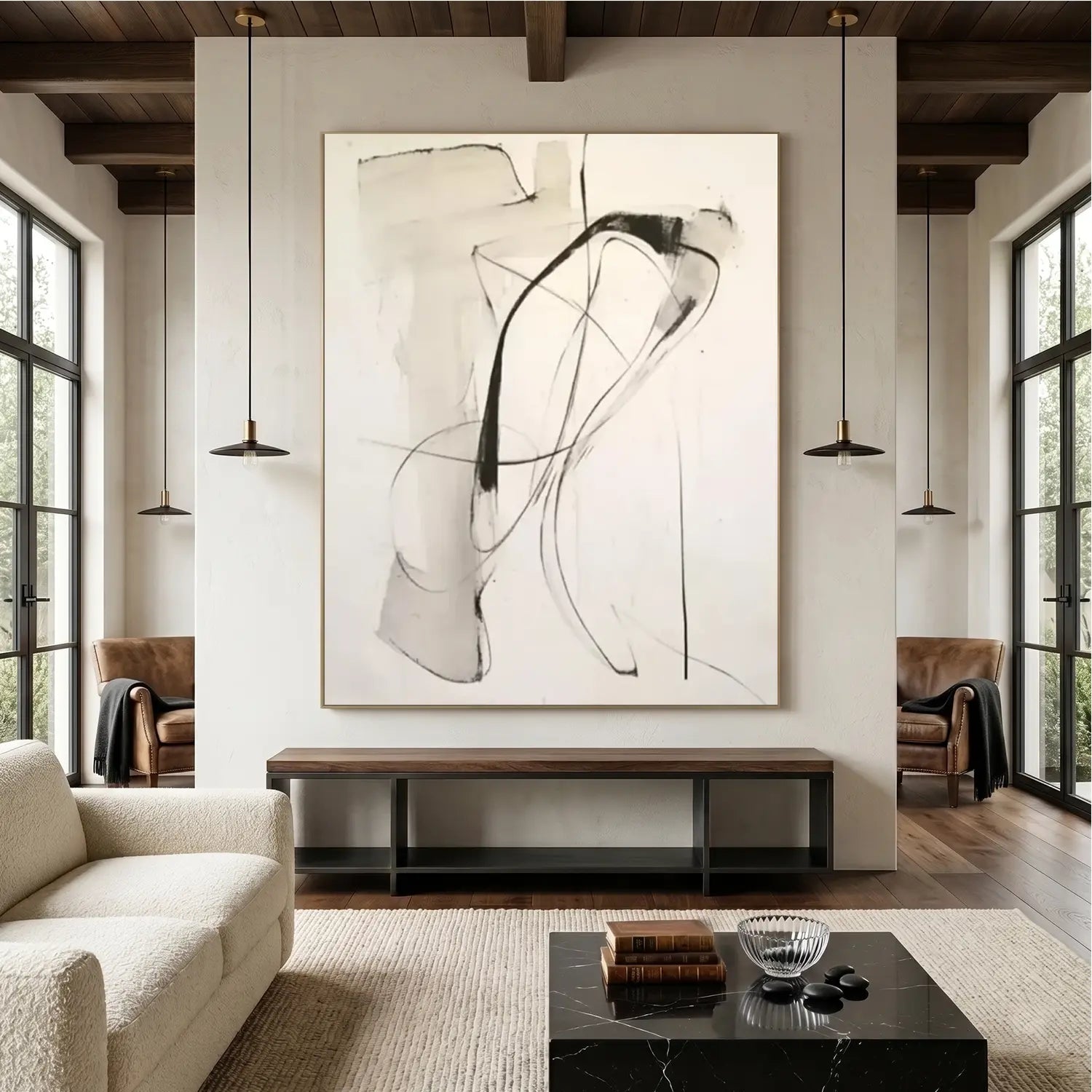 Wabi Sabi Textured Wall Art