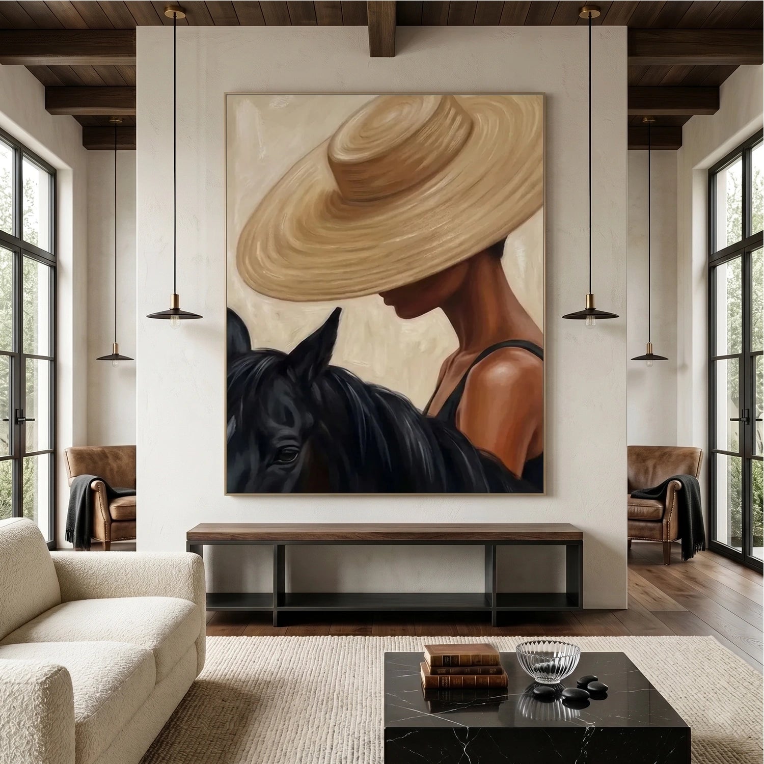 Vintage Americana Art | Velvet Brim Muse
