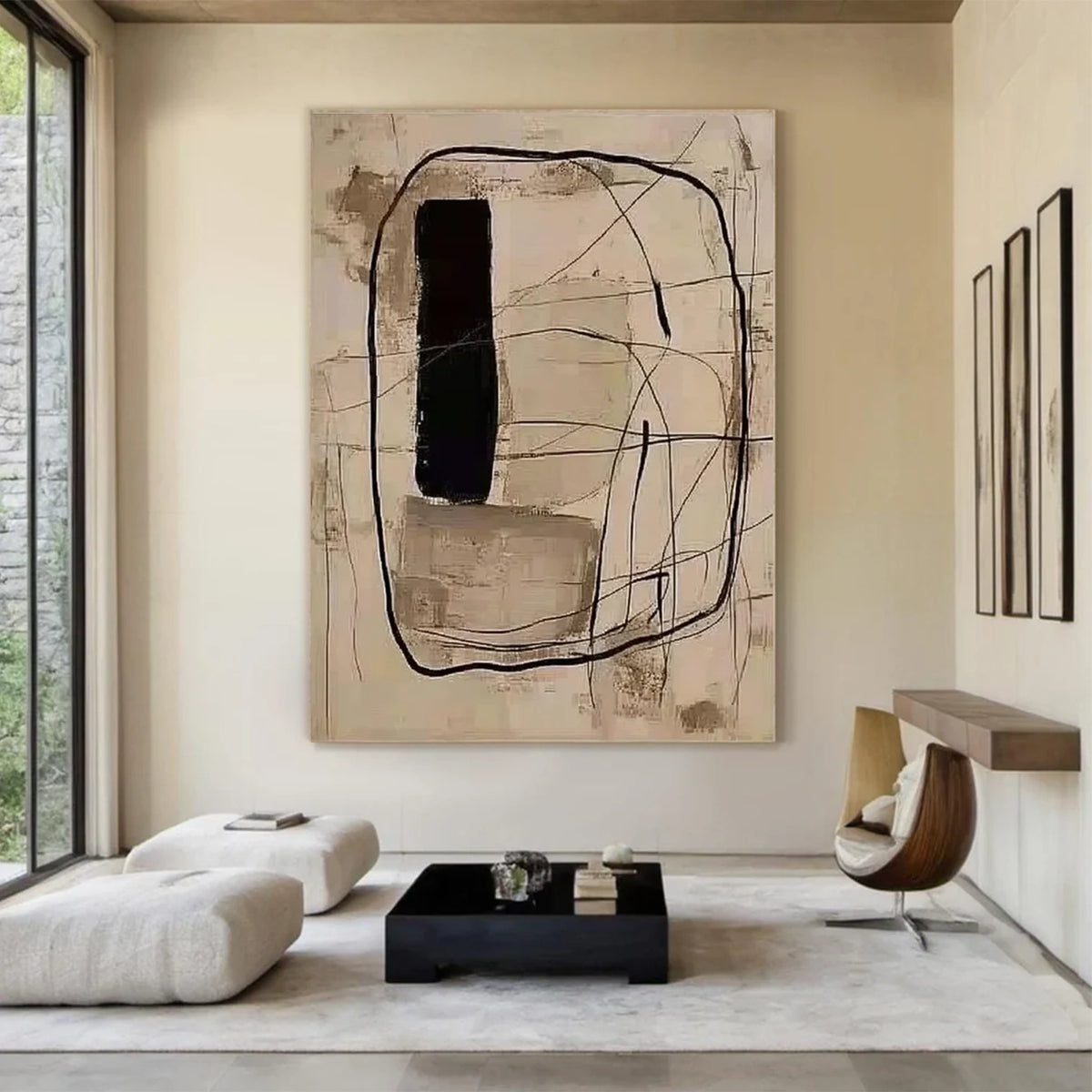 Wabi Sabi Canvas Art  #WS076