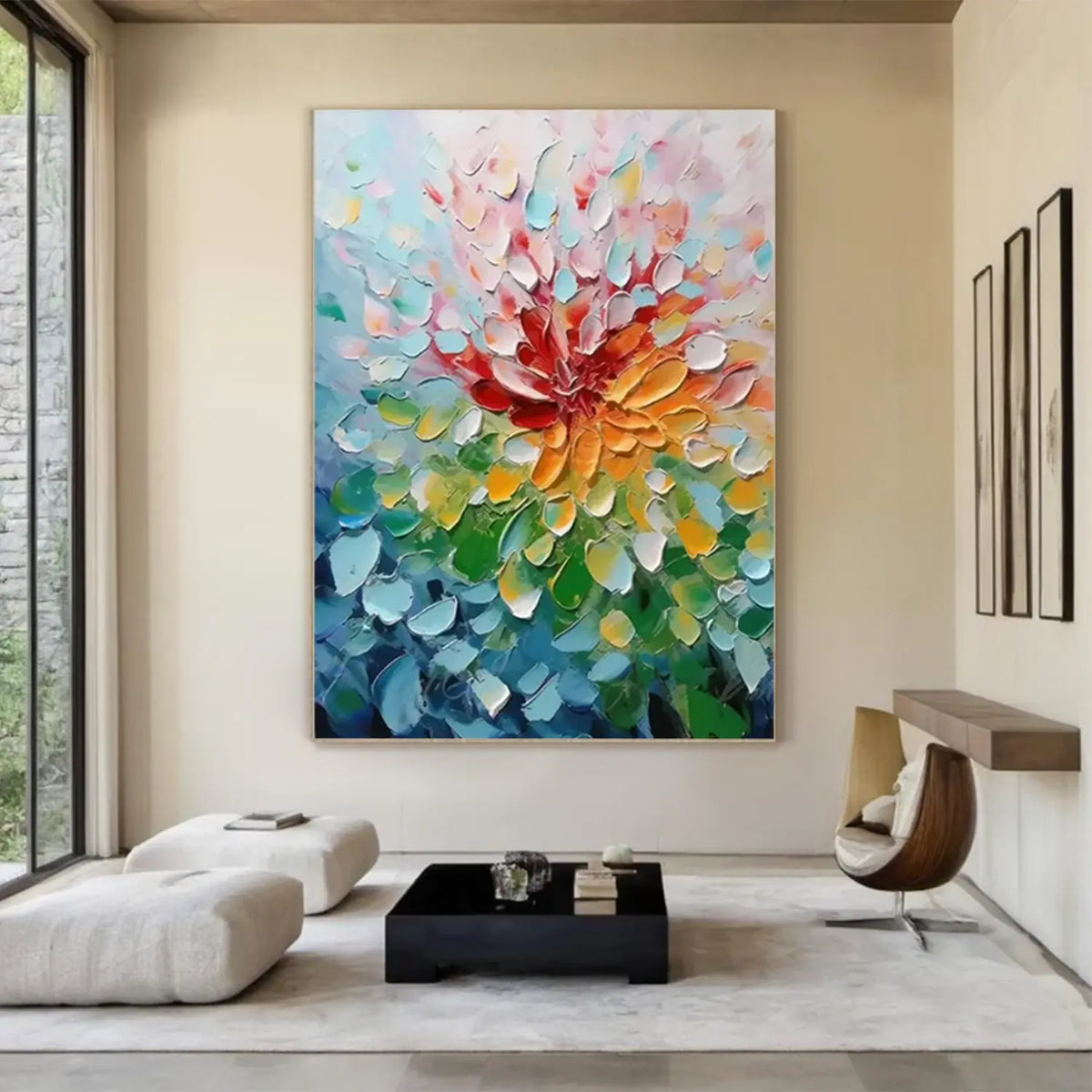 Colorful Textured Wall Art #AW177