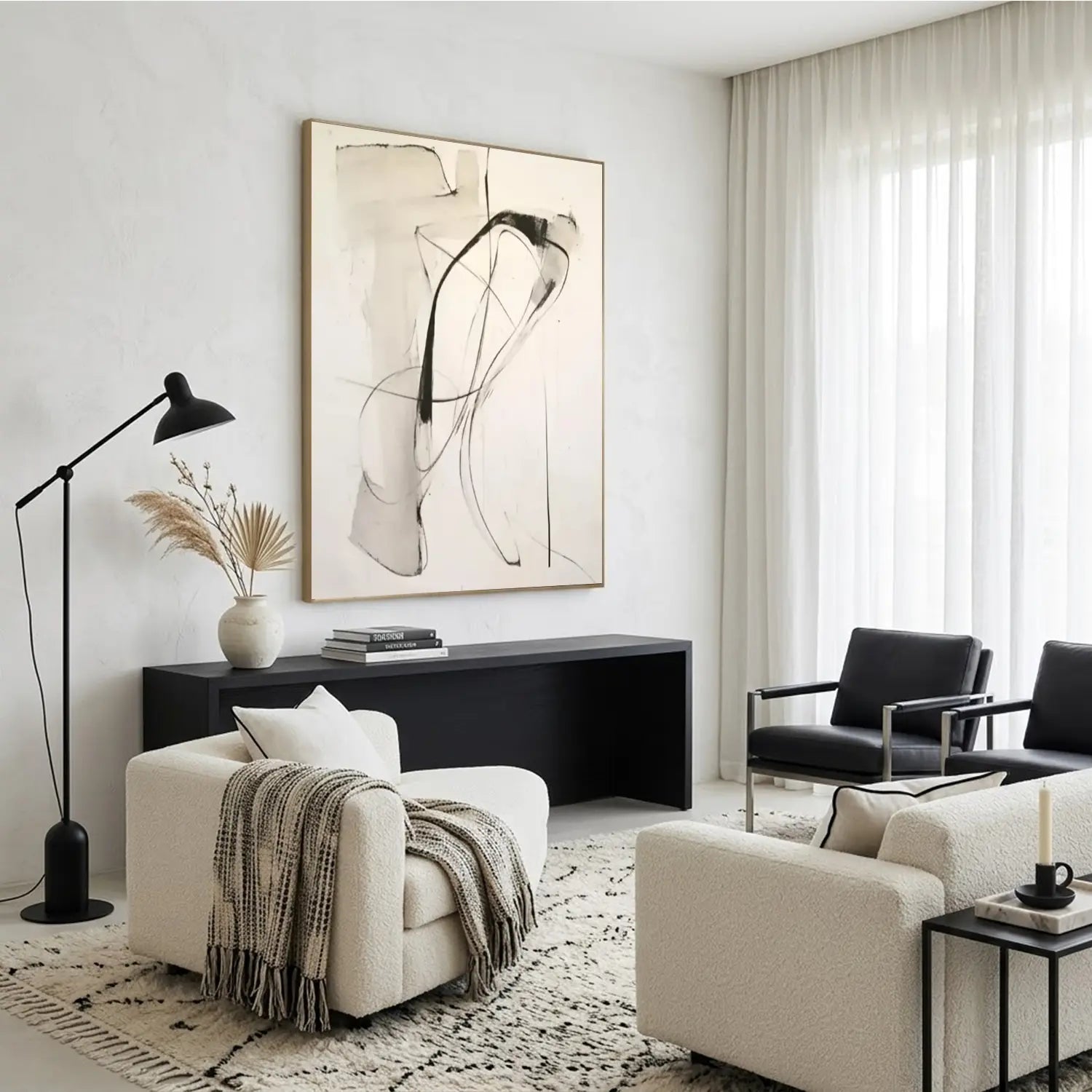 Wabi Sabi Textured Wall Art
