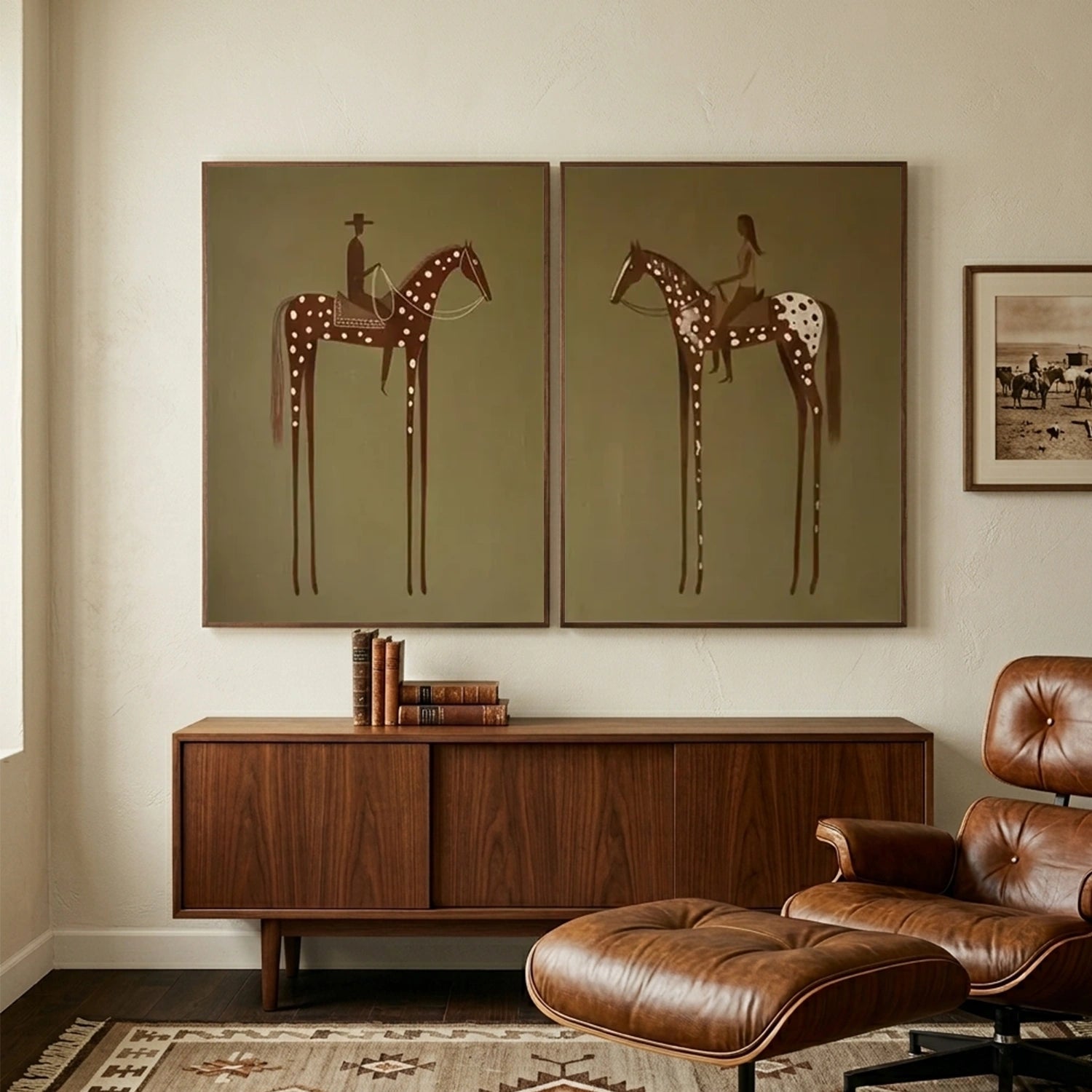 Vintage Americana Art | Spotted Reverie
