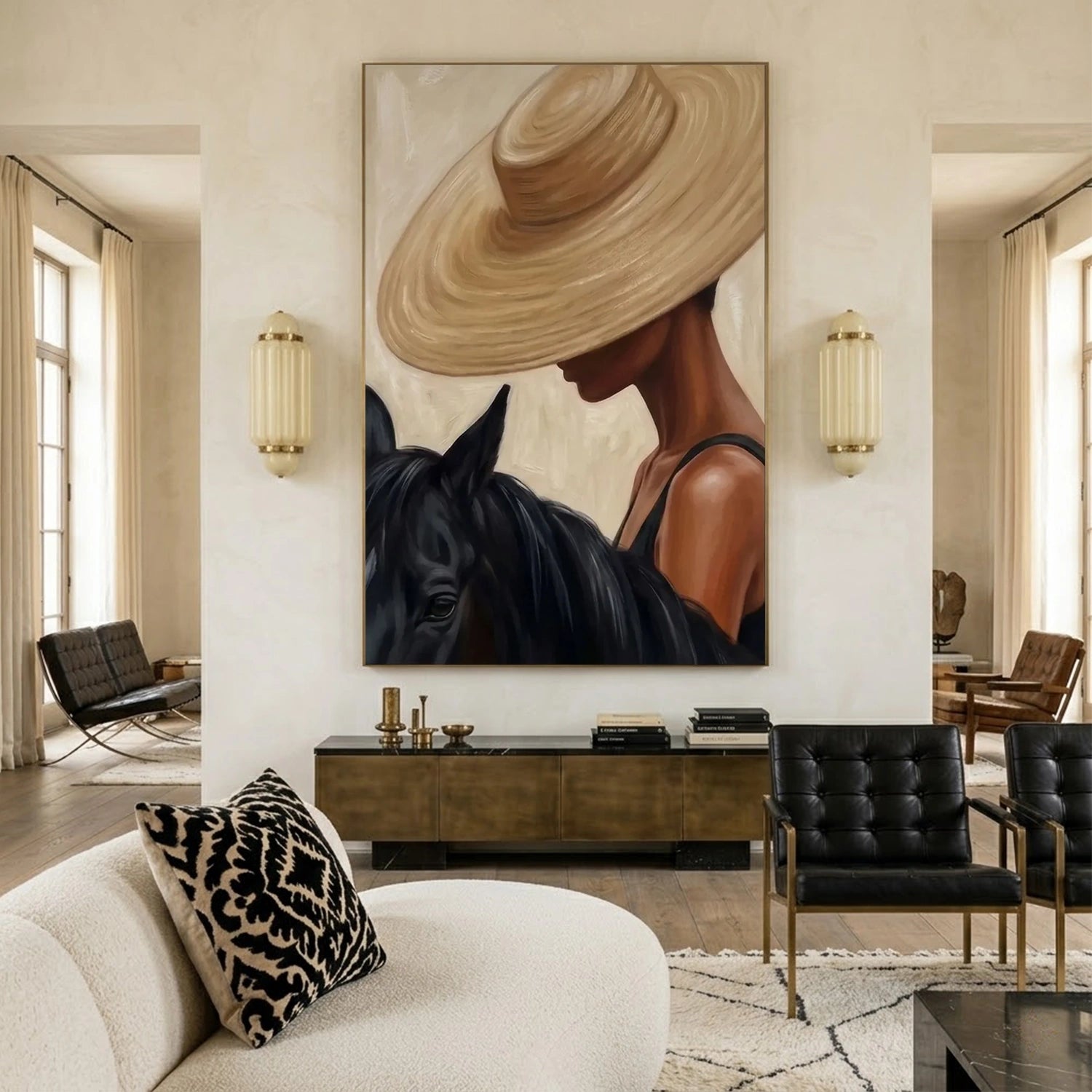Vintage Americana Art | Velvet Brim Muse