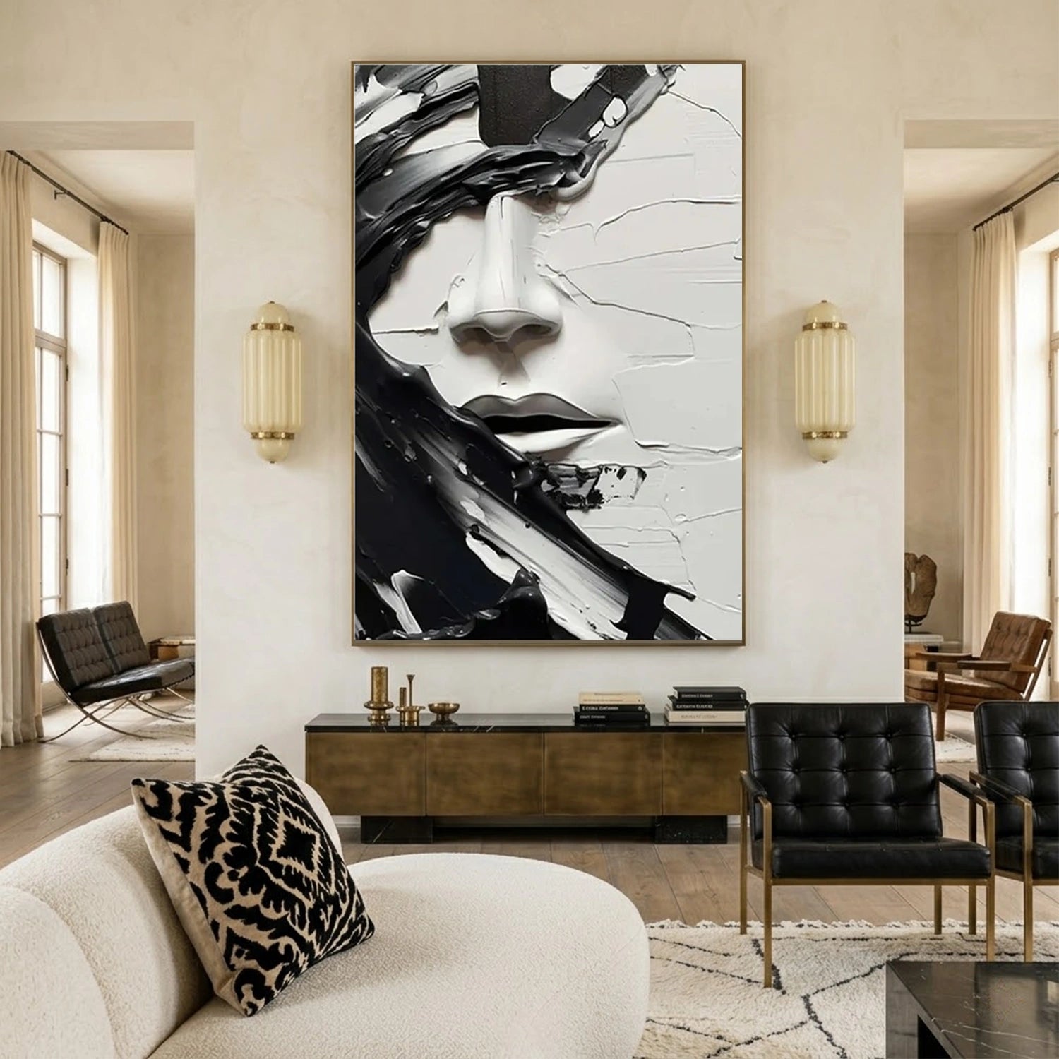 Abstract People Canvas Art