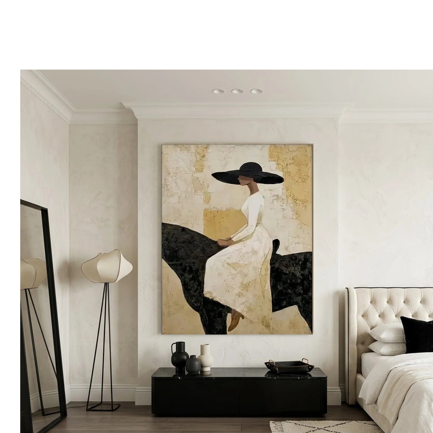 Vintage Americana Art | Elegy On Black