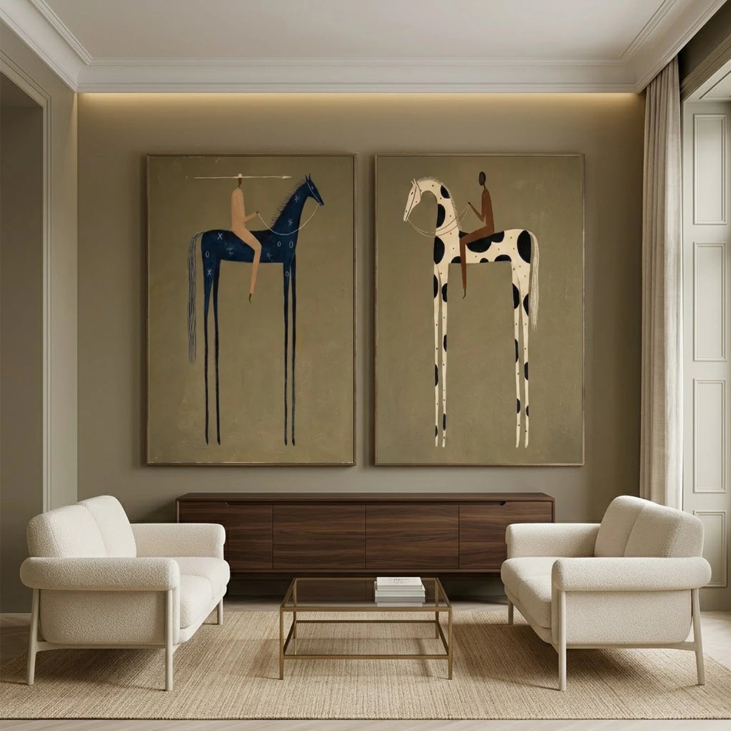 Vintage Americana Art | Tales On Stilts