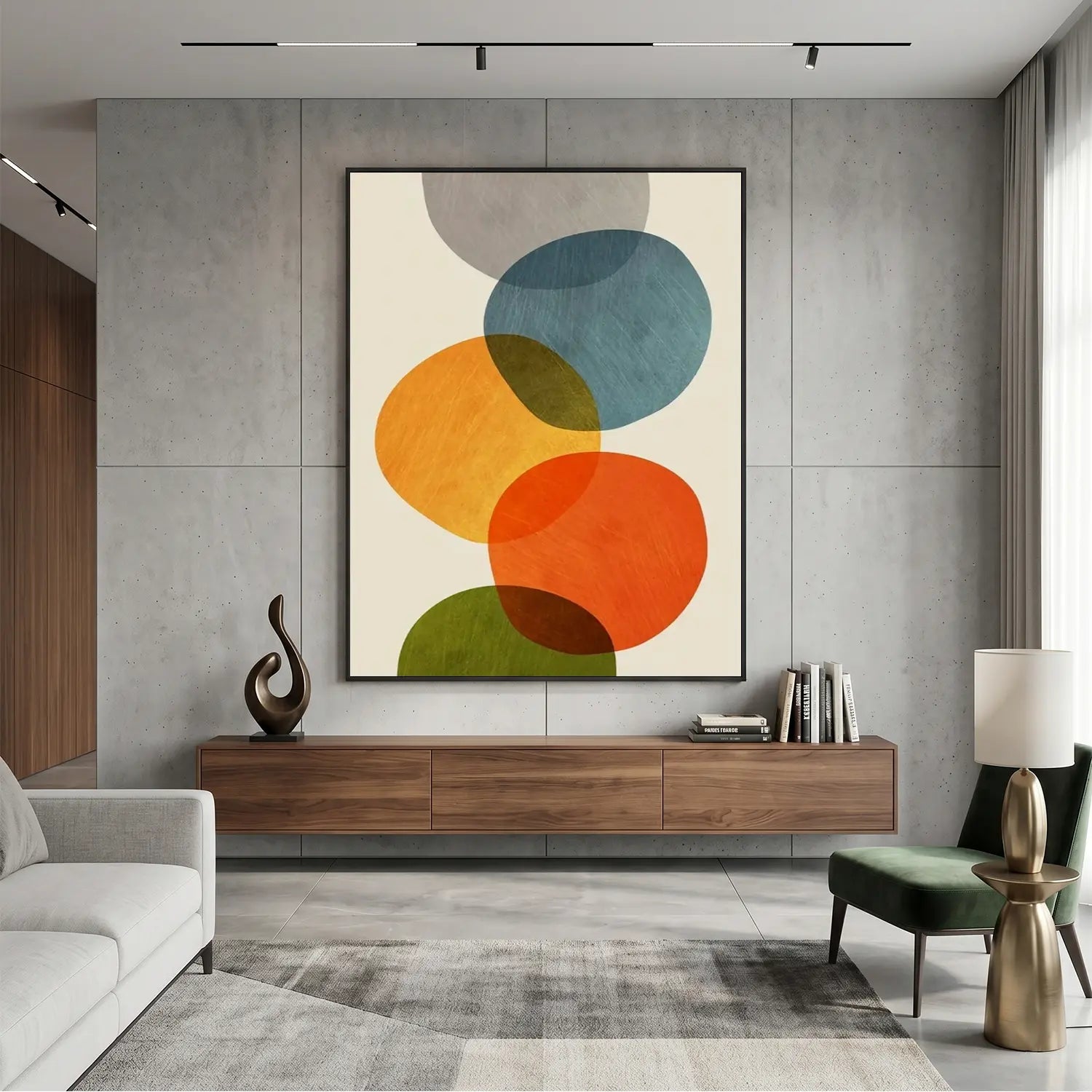 Abstract Painting Canvas
