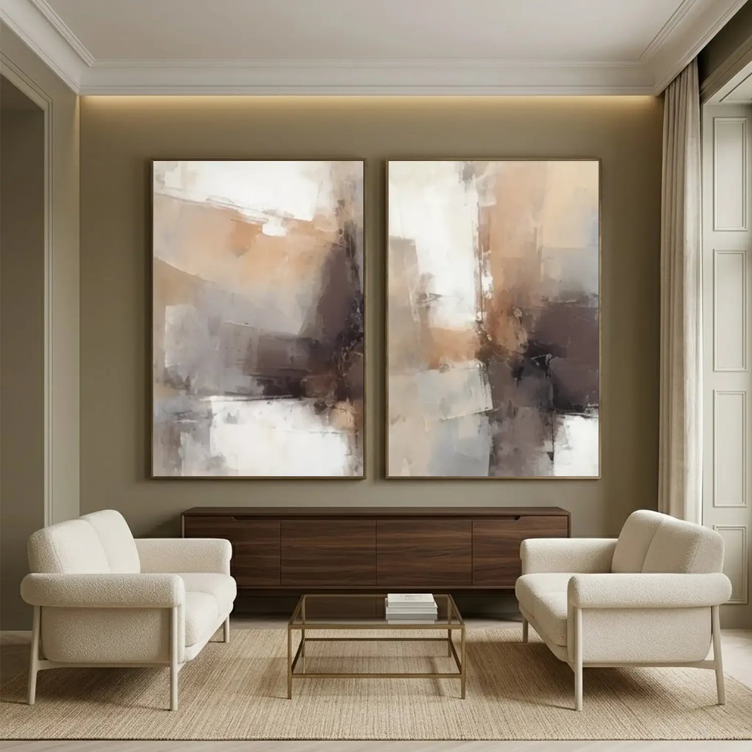 Abstract Painting Set of 2