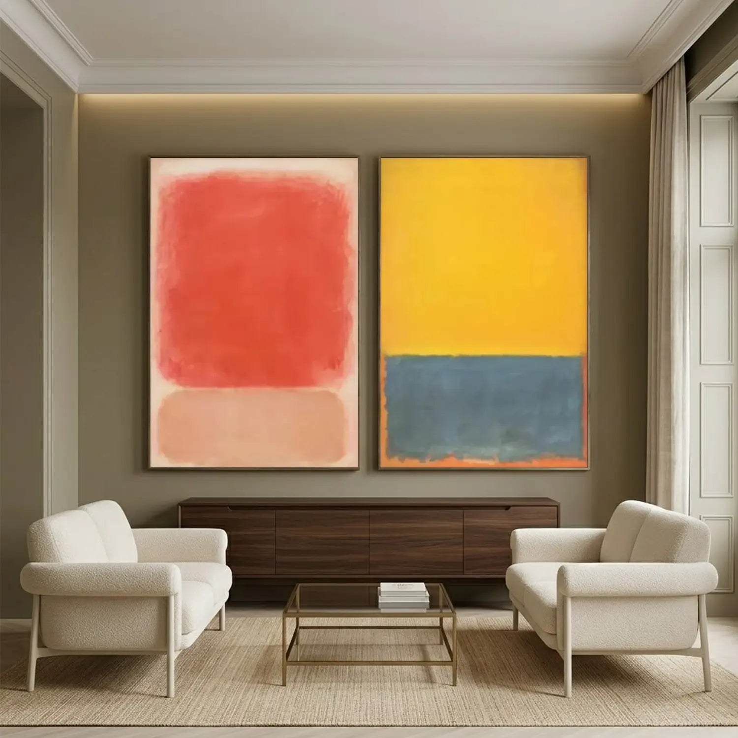 Abstract Painting Set of 2