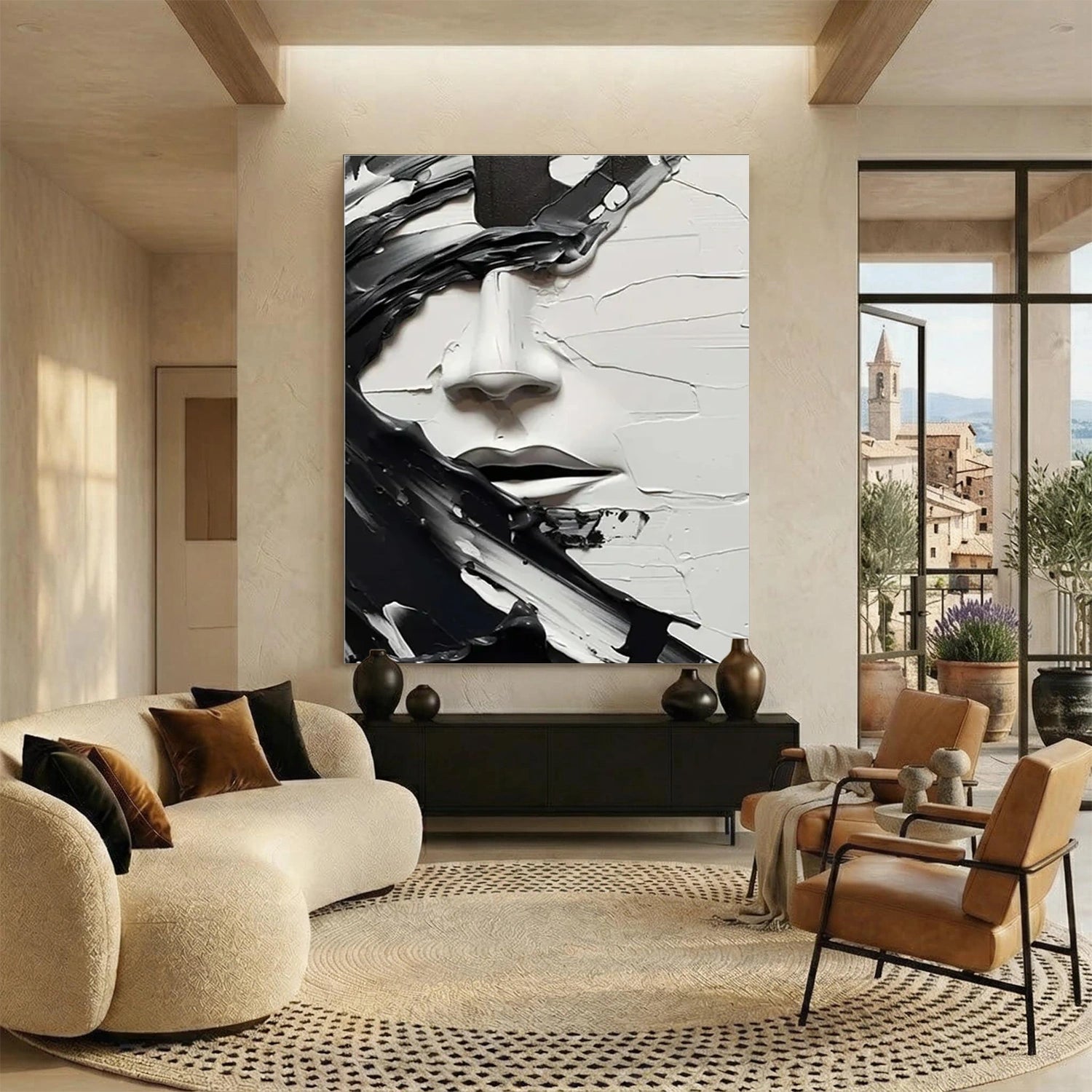 Abstract People Canvas Art