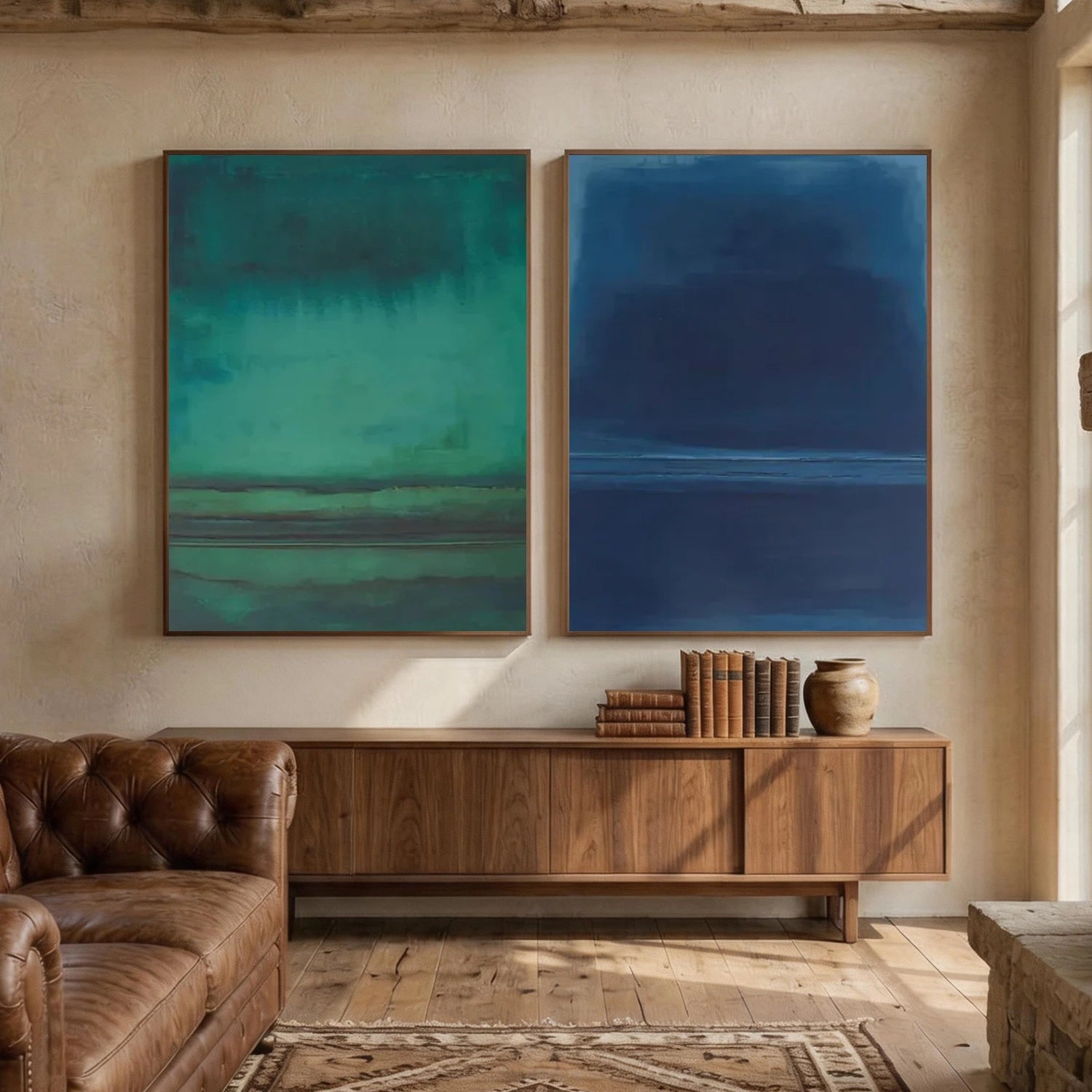 Minimalist Painting Canvas Set of 2