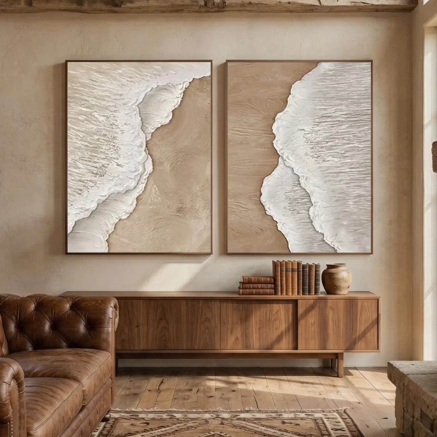 Ocean And Sky Painting Set of 2