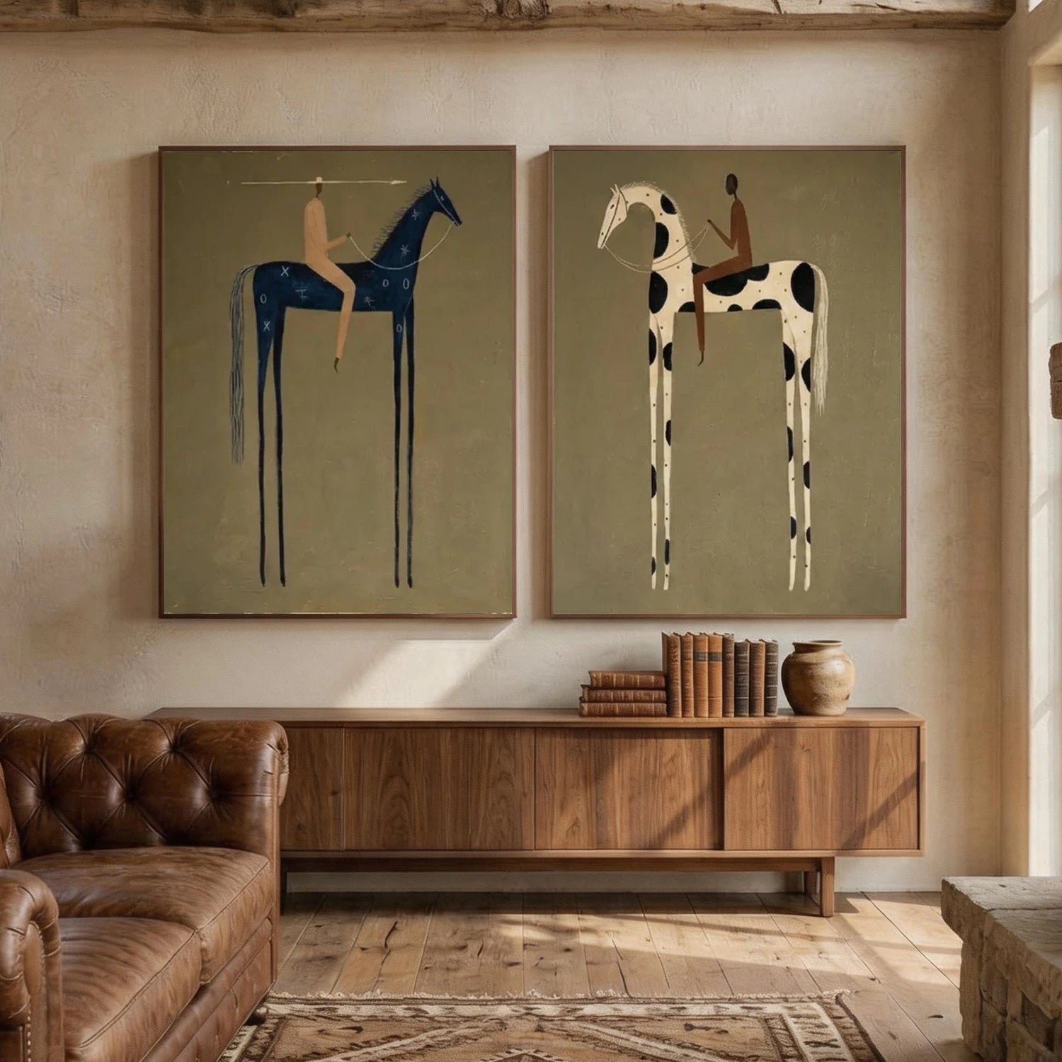 Vintage Americana Art | Tales On Stilts