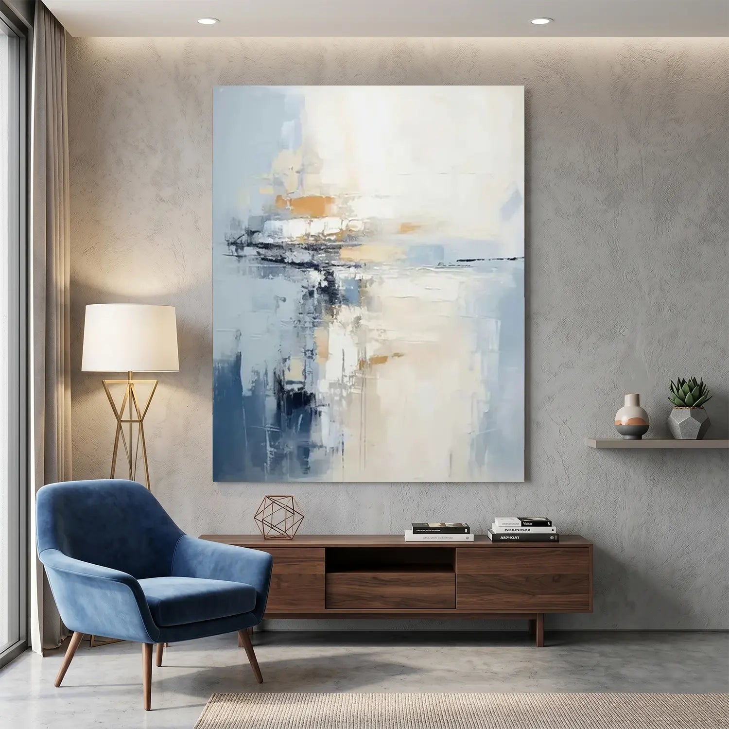 Abstract Painting Canvas