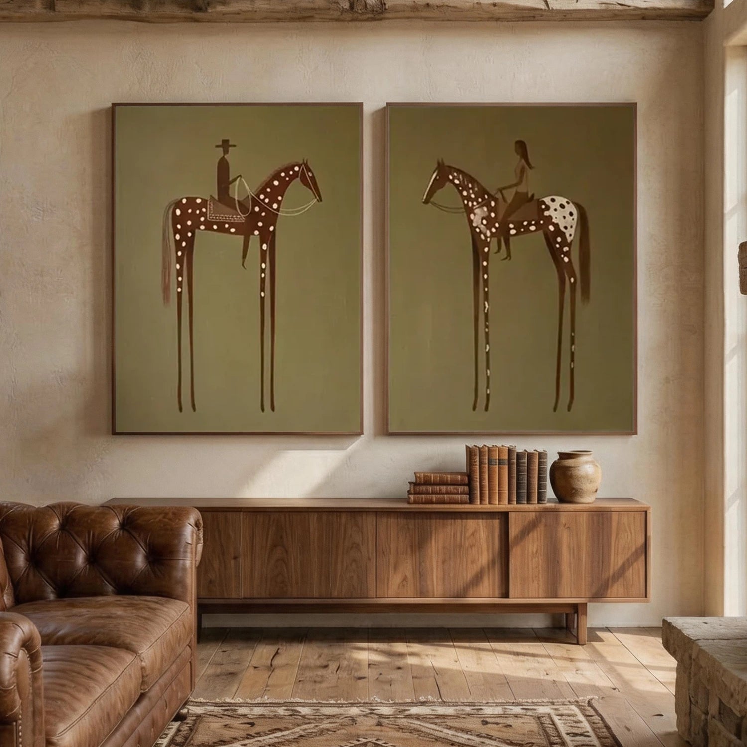 Vintage Americana Art | Spotted Reverie