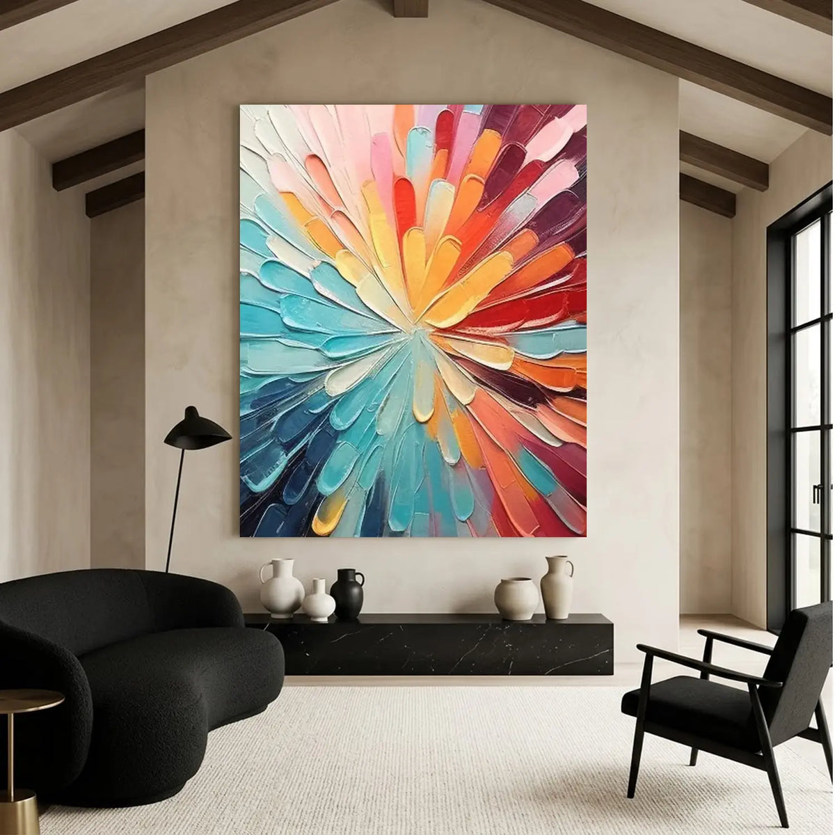 Colorful Textured Wall Art #AW178