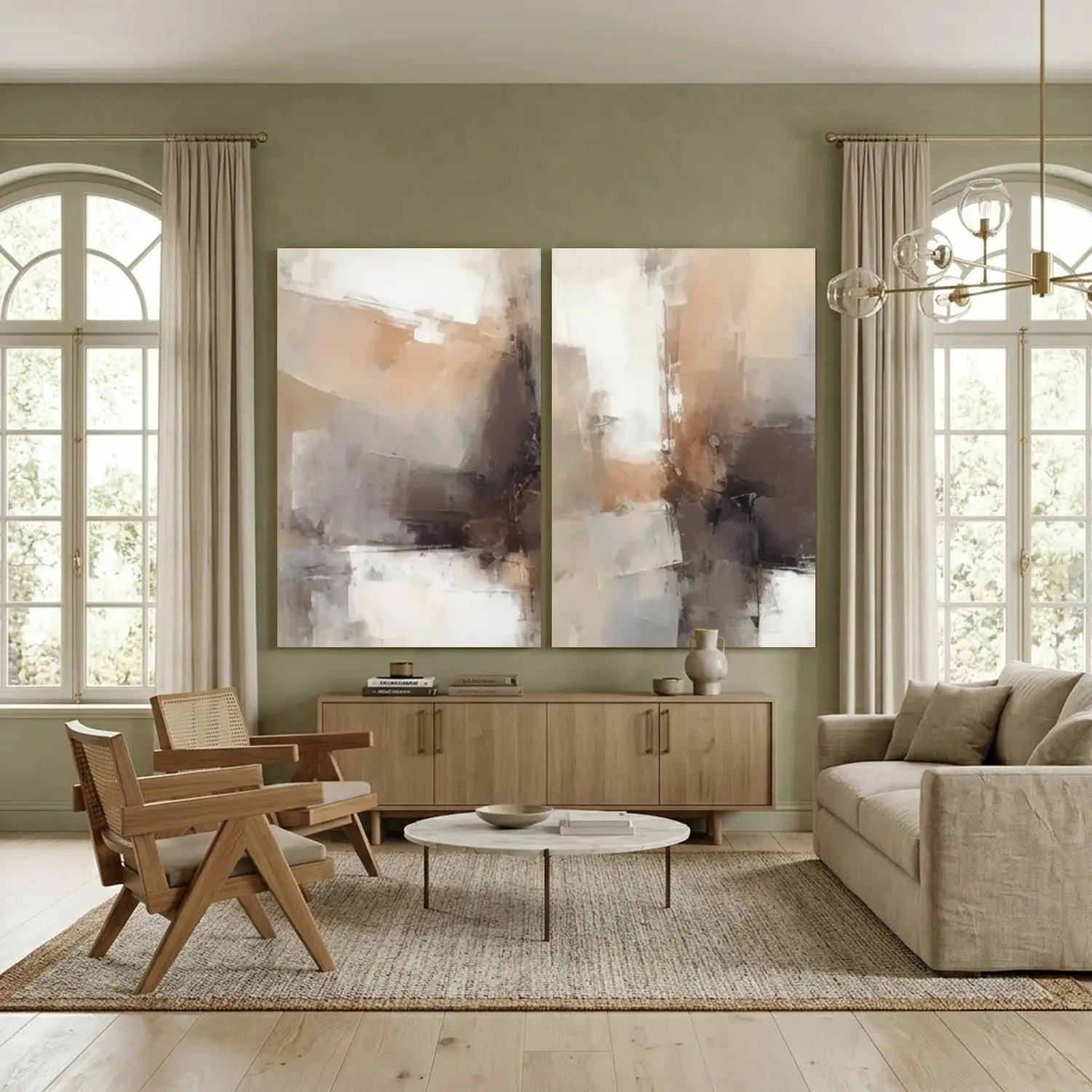 Abstract Painting Set of 2