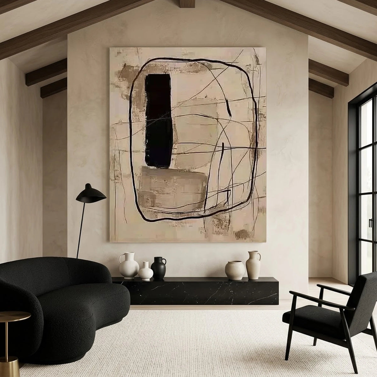 Wabi Sabi Canvas Art  #WS076